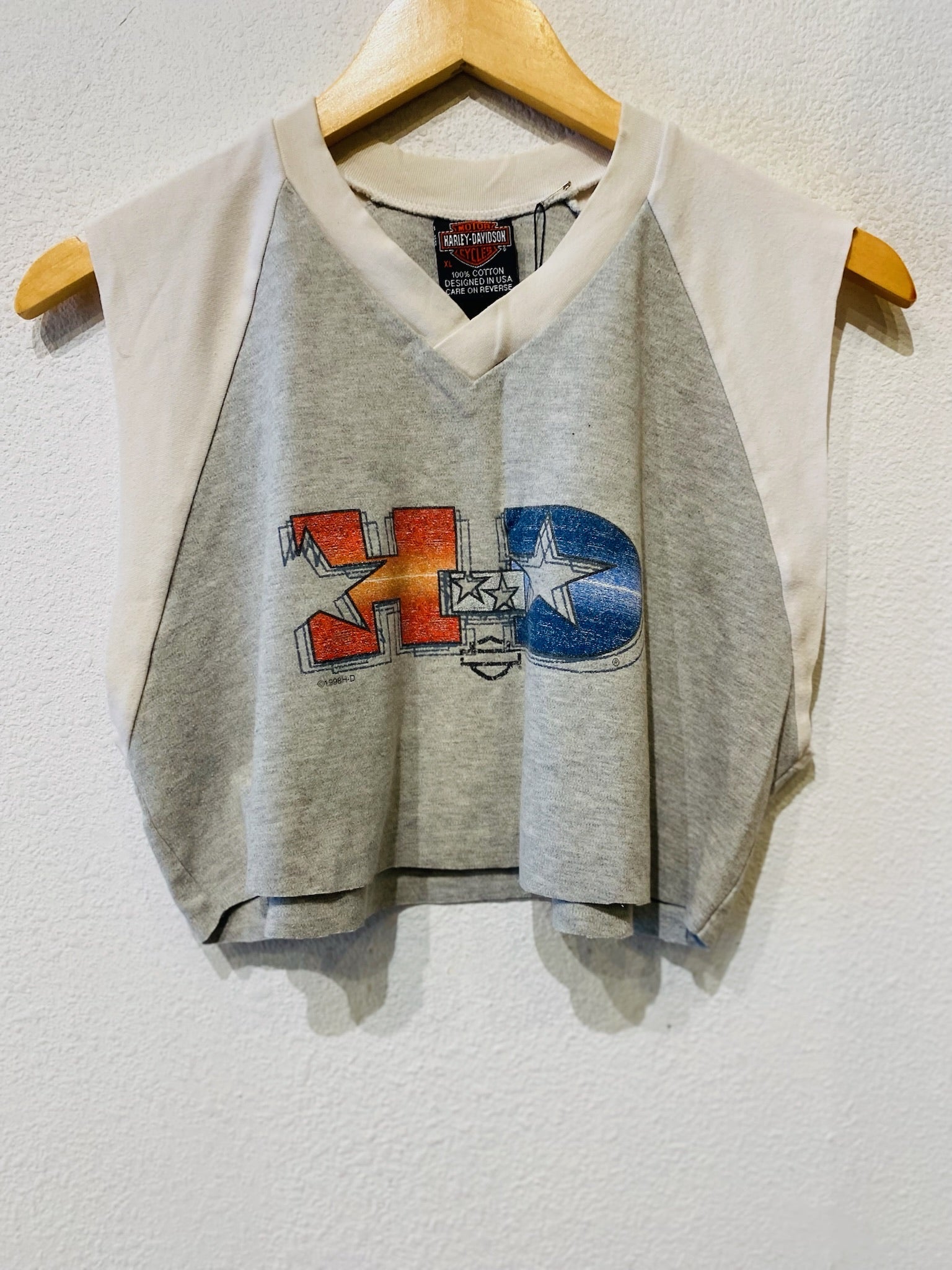AMS Harley Vintage Crop Tank