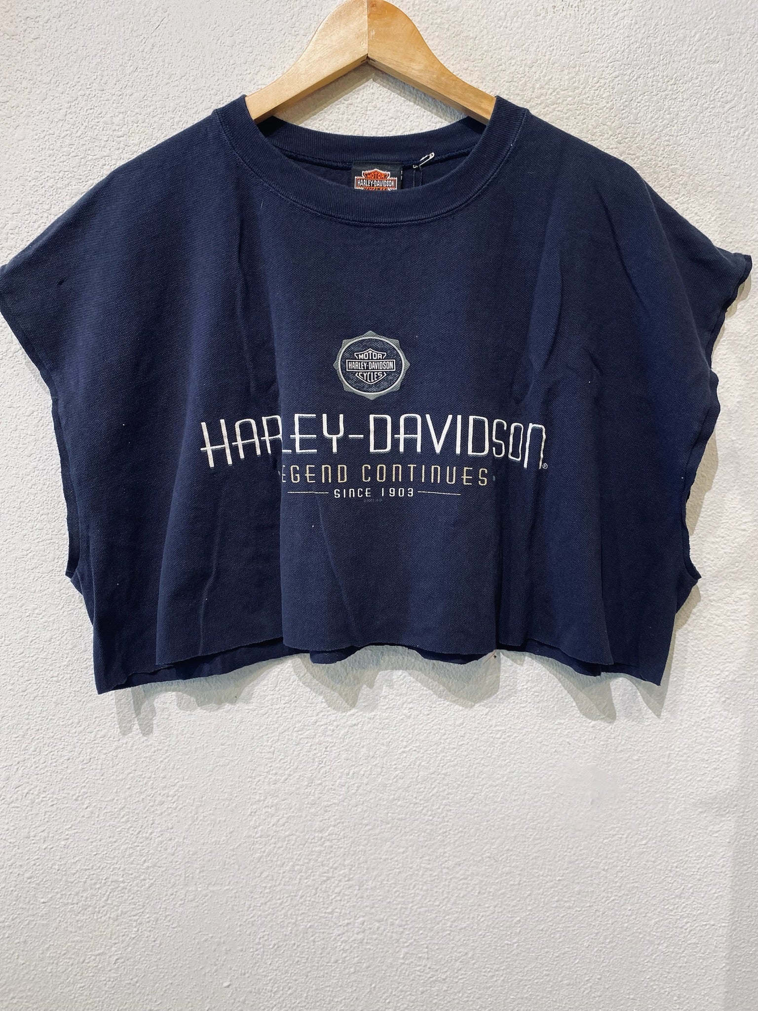 San Diego Harley Vintage Crop Tank