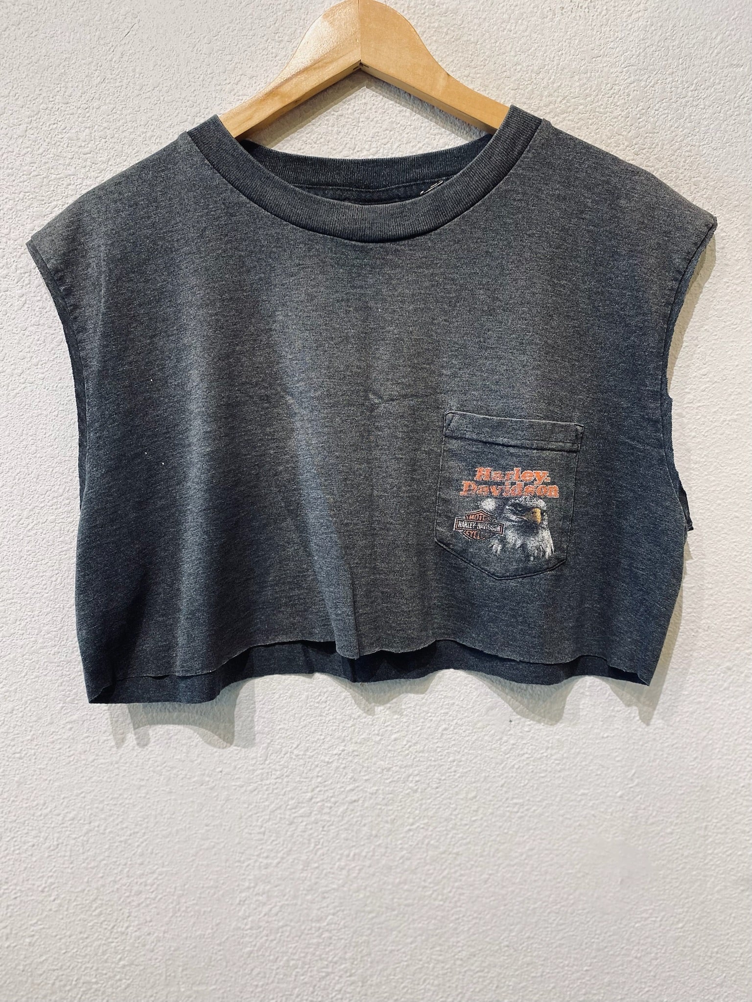 American Harley Vintage Crop Tank