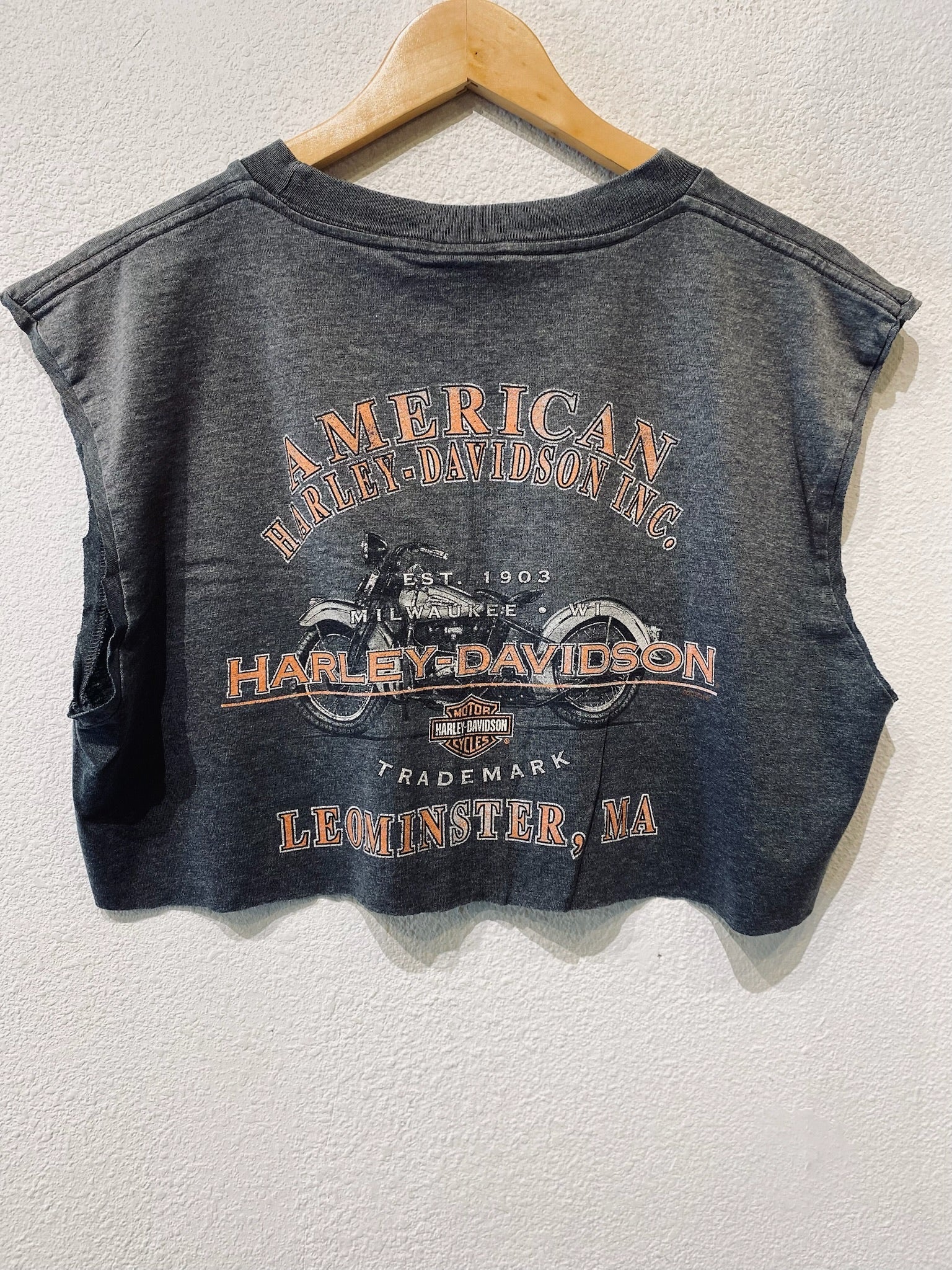 American Harley Vintage Crop Tank