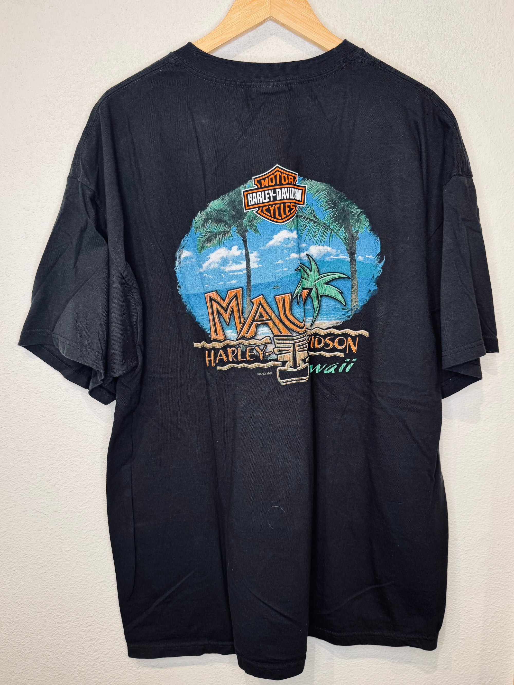 Maui Harley Vintage Tee