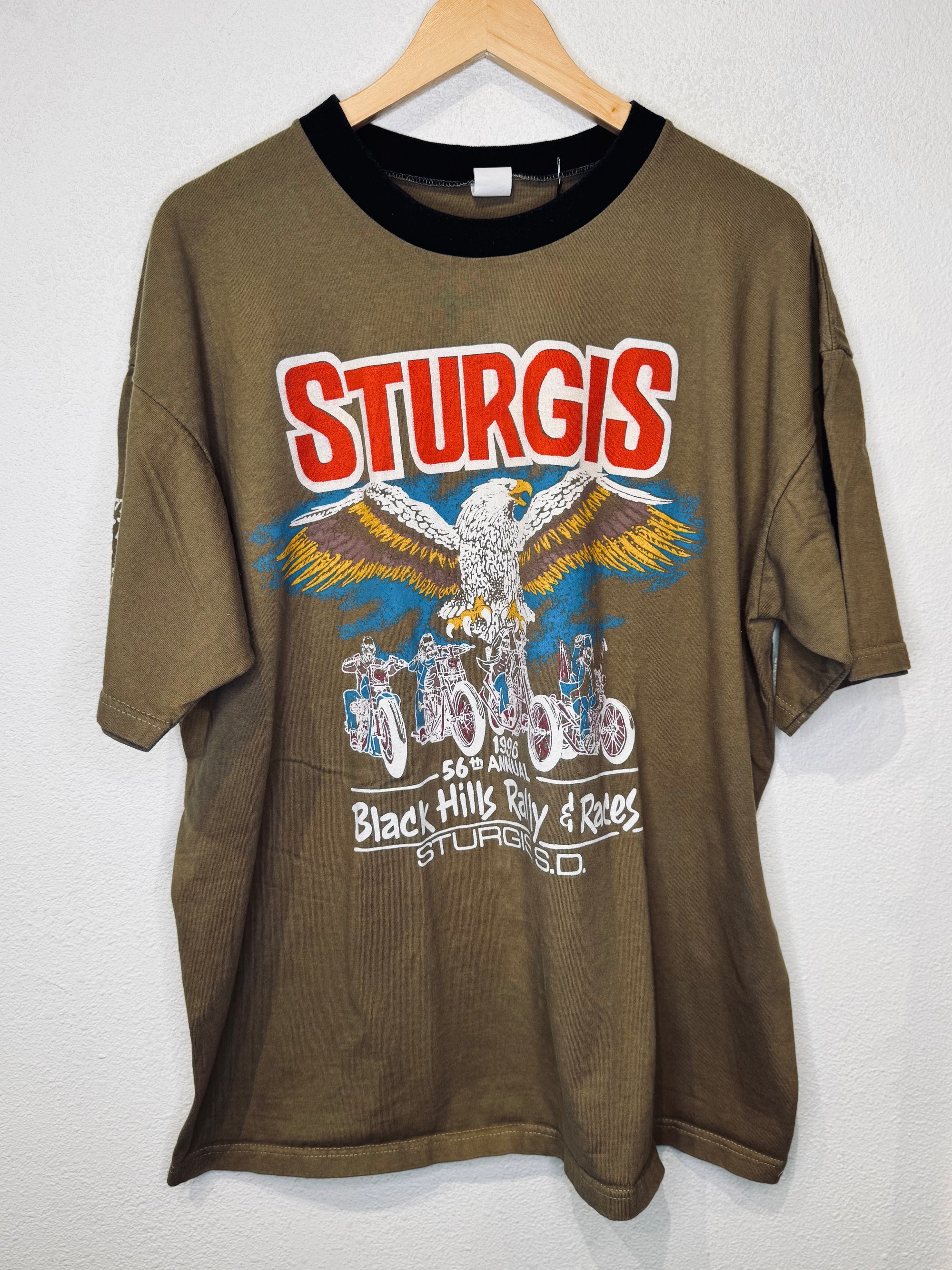 Sturgis '96 Ringer Vintage Tee
