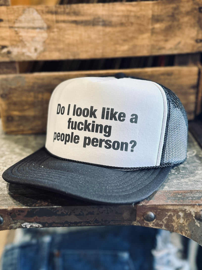 People Person Trucker Hat