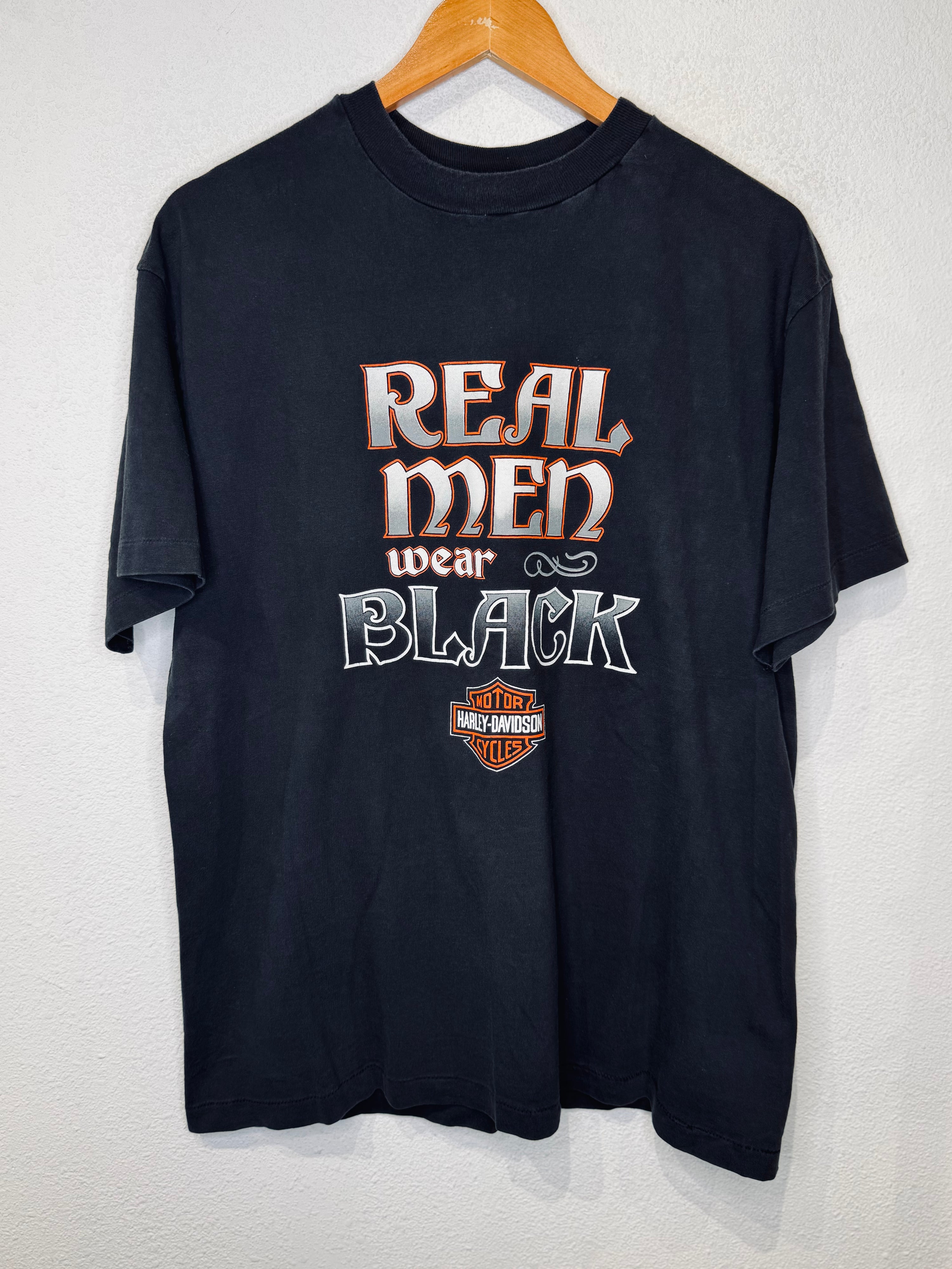 Real Men Harley Vintage Tee