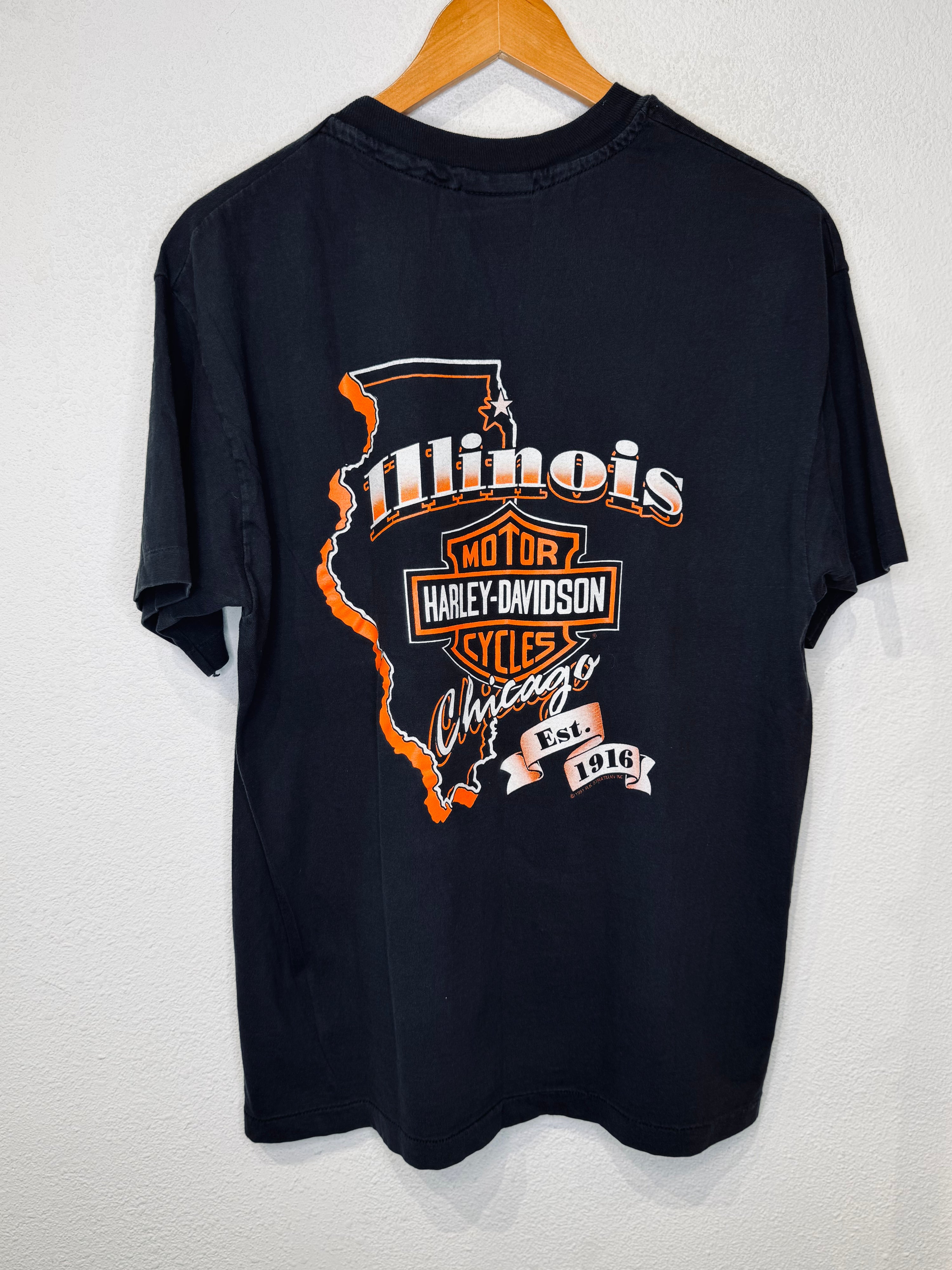 Real Men Harley Vintage Tee