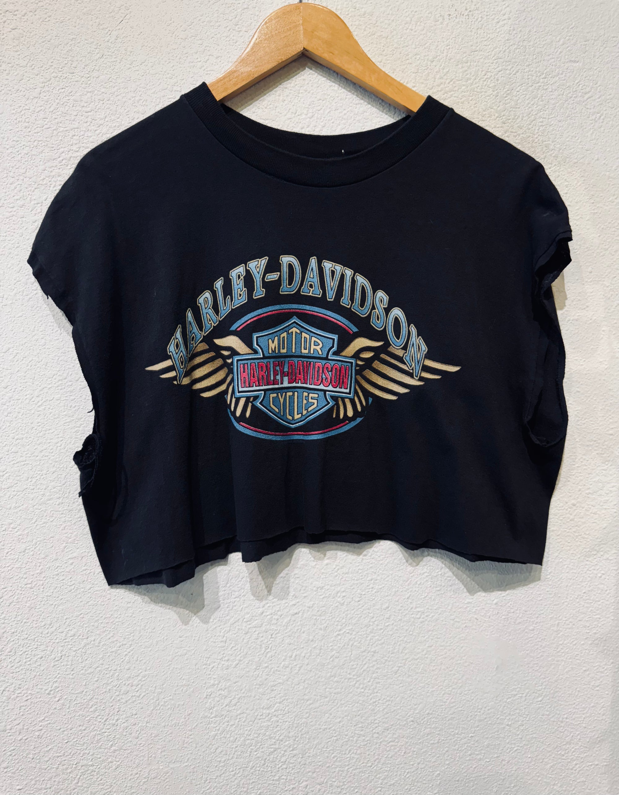 Cancun Harley Vintage Crop Tank