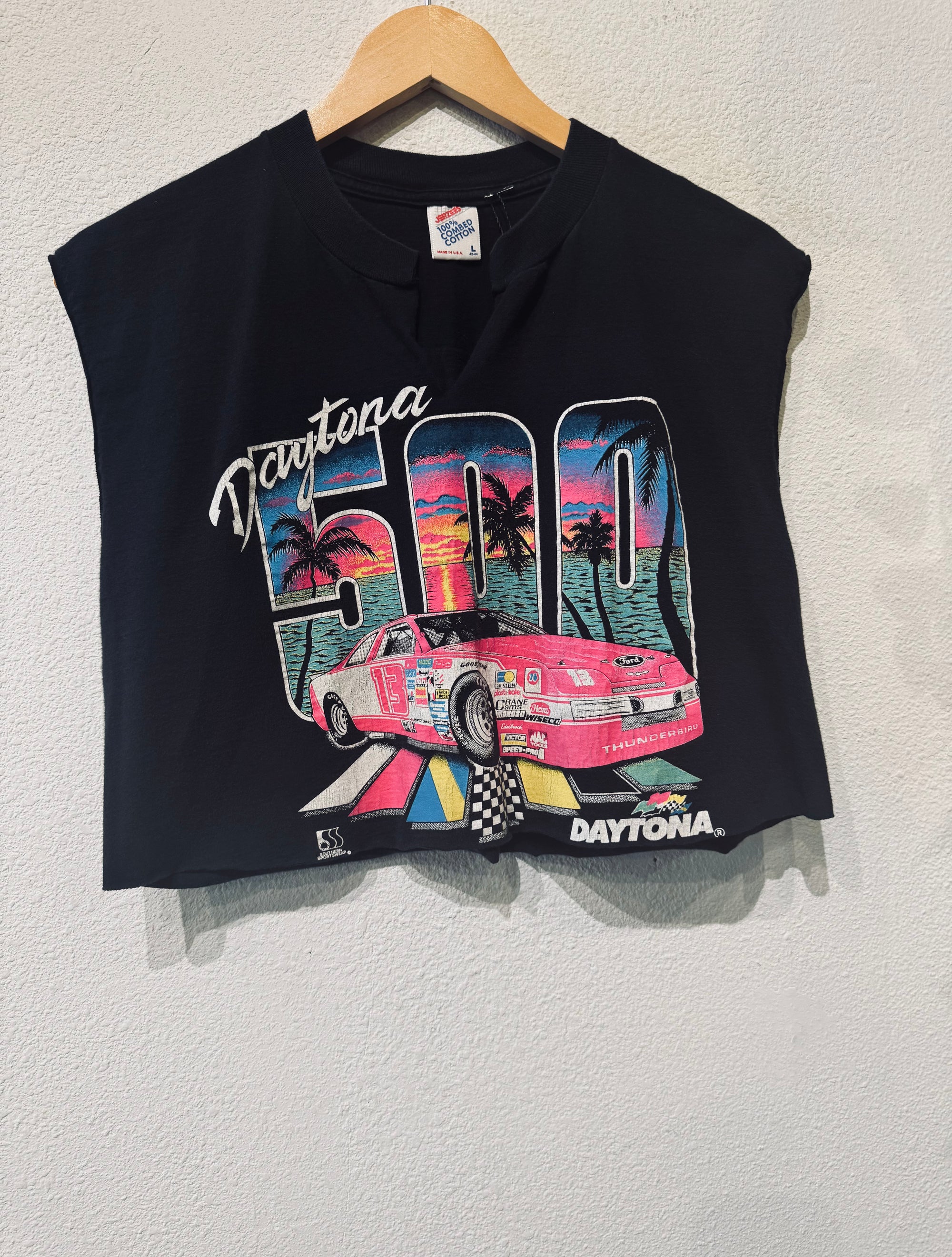 Daytona 500 Vintage Crop Tank