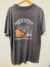 Stay on the Porch Truckers Only 3D Emblem '92 Vintage Tee