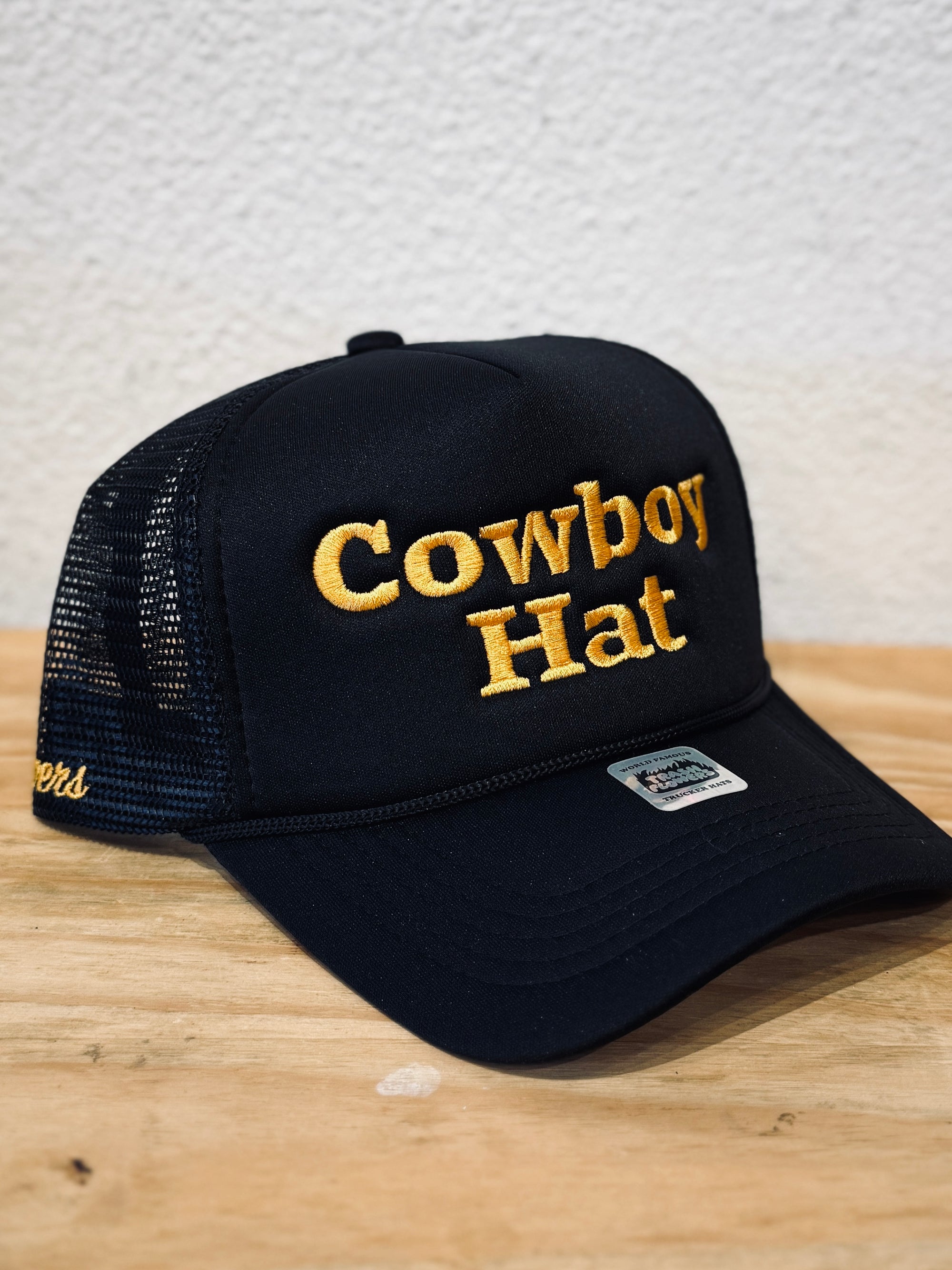 Cowboy Hat Trucker Hat