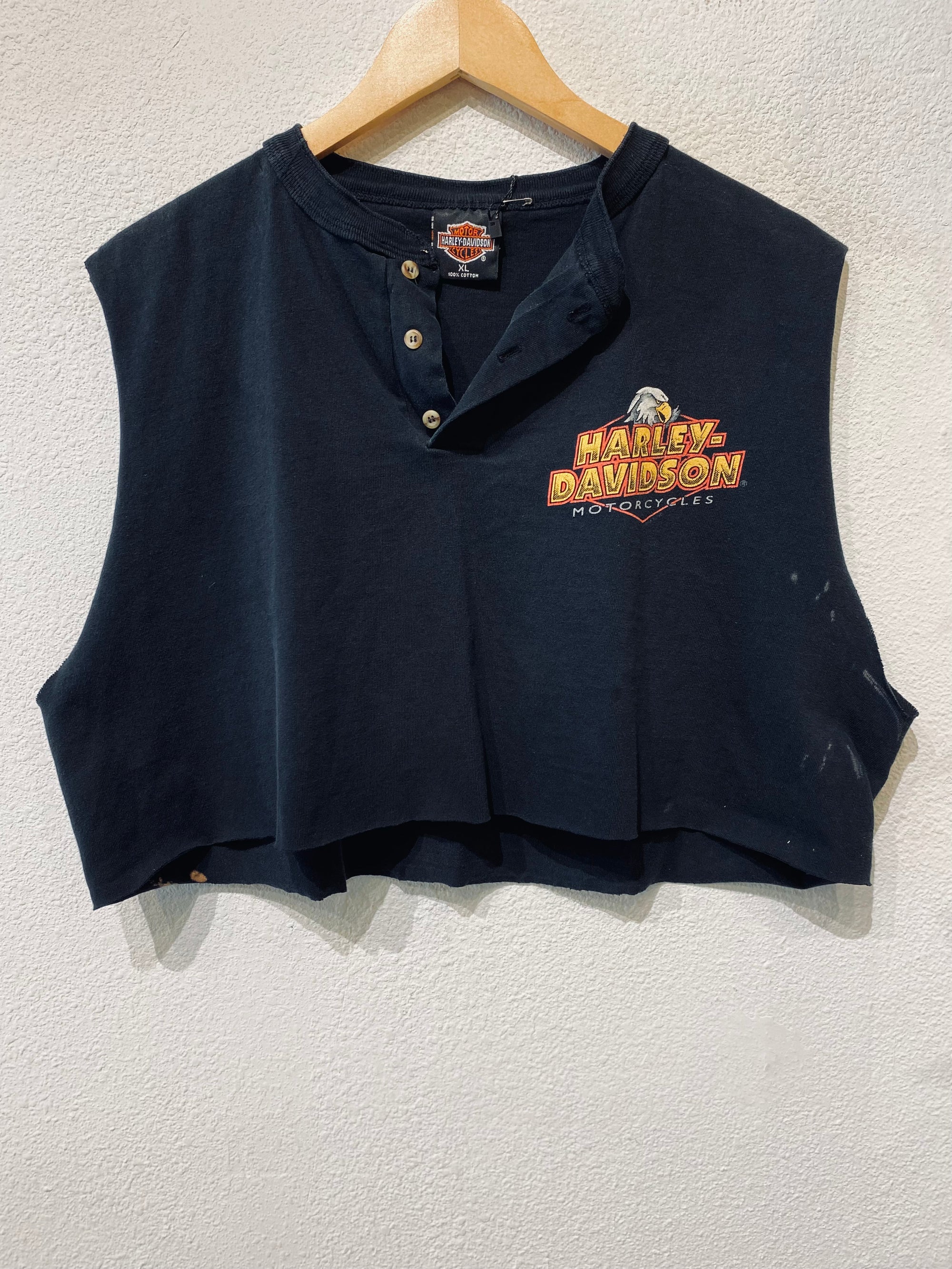 Aggieland Harley Vintage Crop Tank