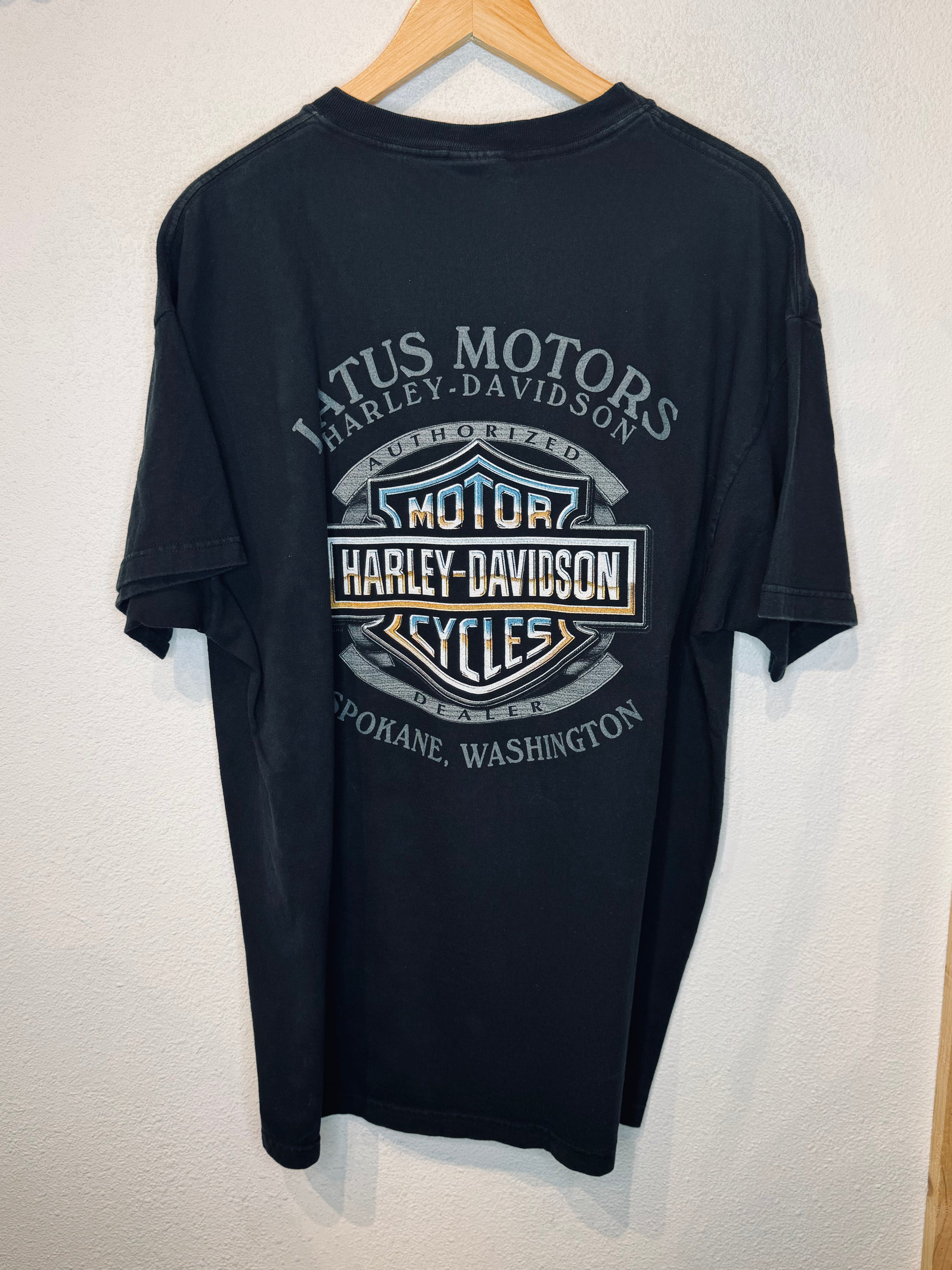 Spokane Harley Vintage Tee