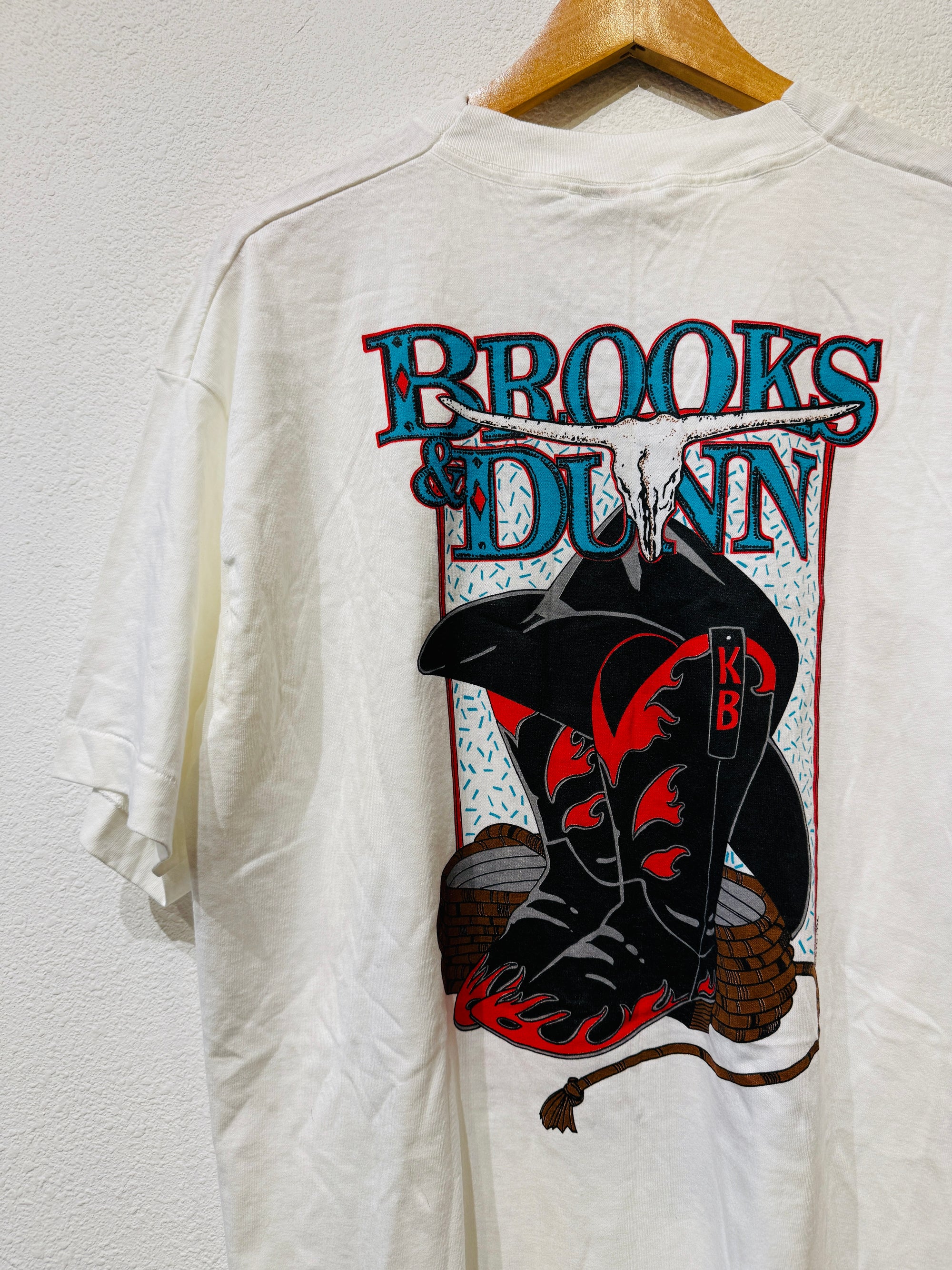 Brooks & Dunn Boot Scootin '92 Vintage Tee