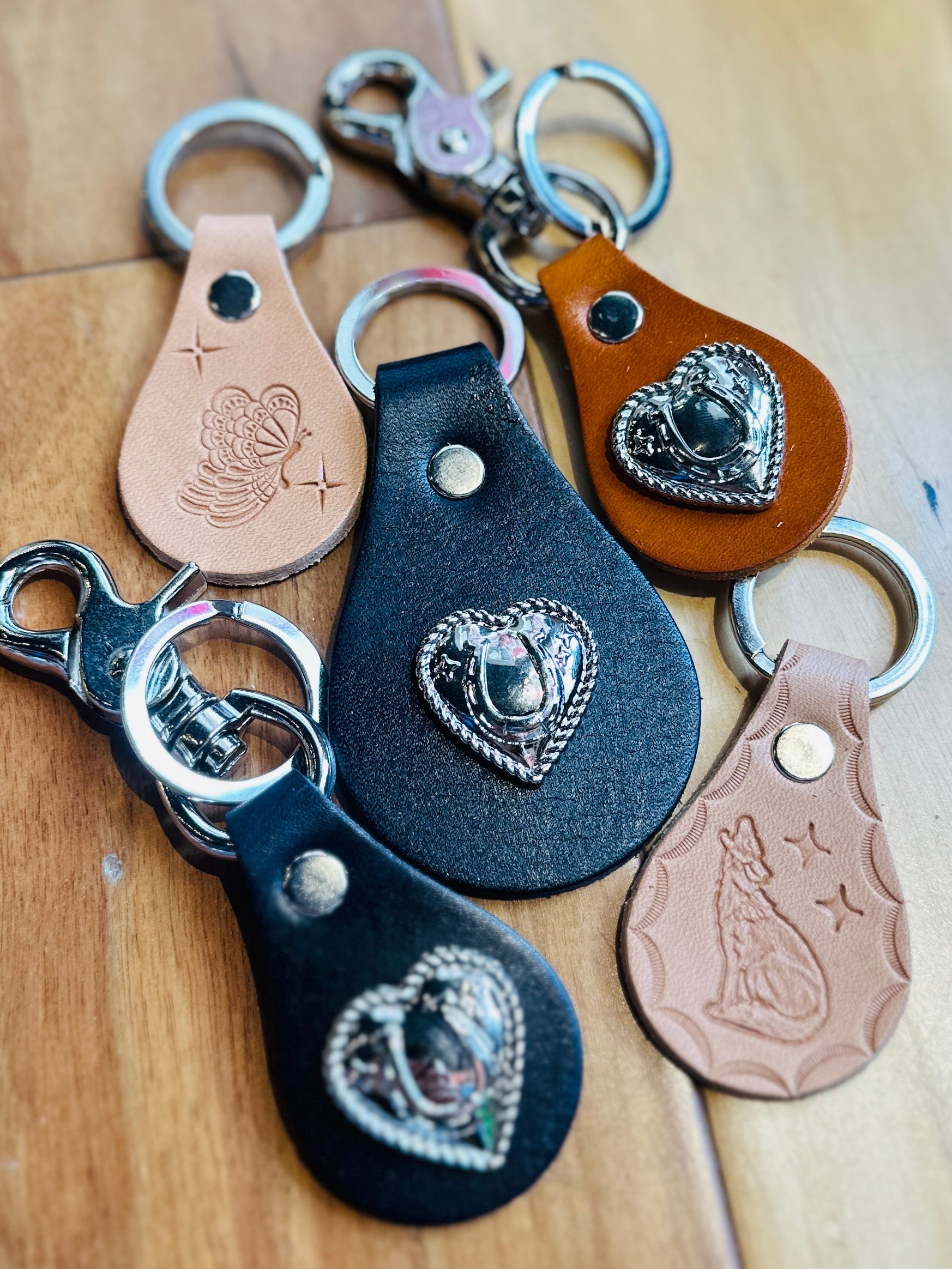 Leather Keyfob