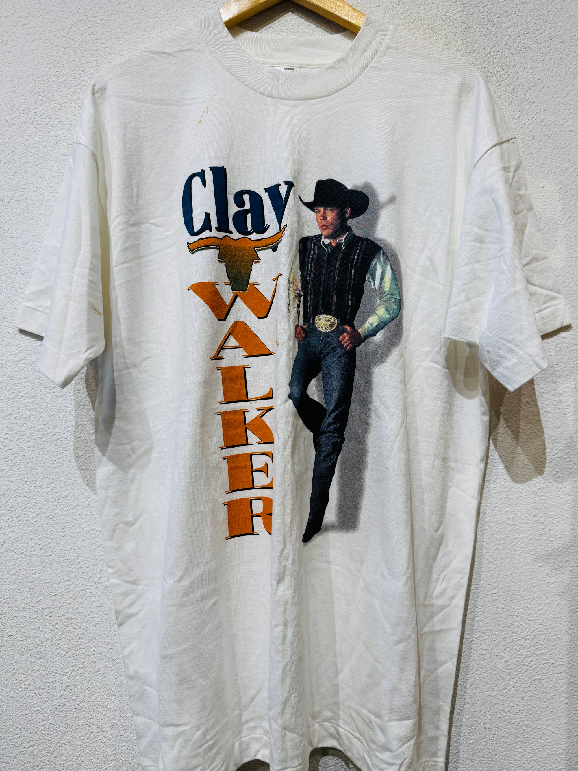 Clay Walker Who Needs You Vintage Tee