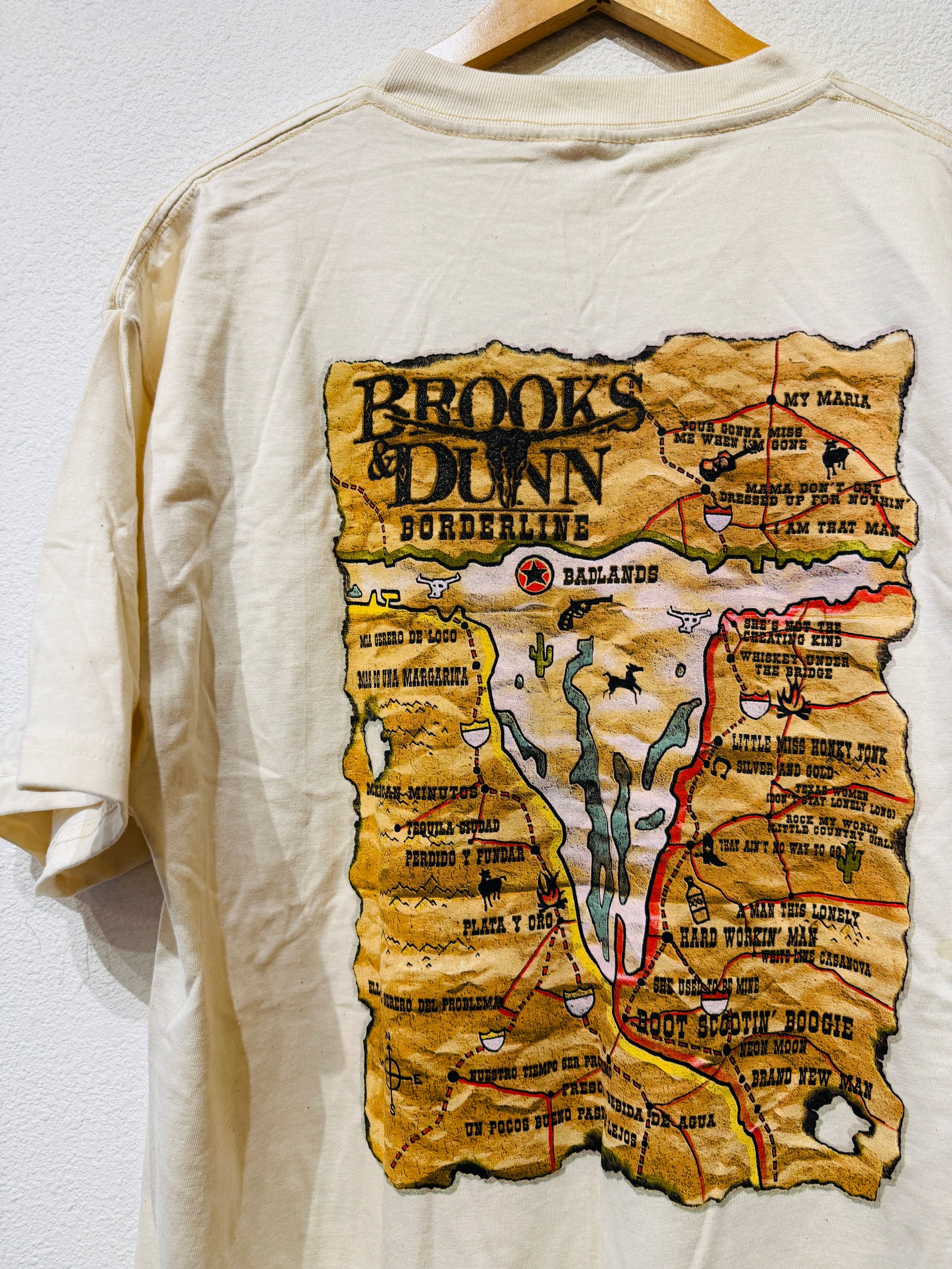 Brooks & Dunn Borderline Vintage Tee