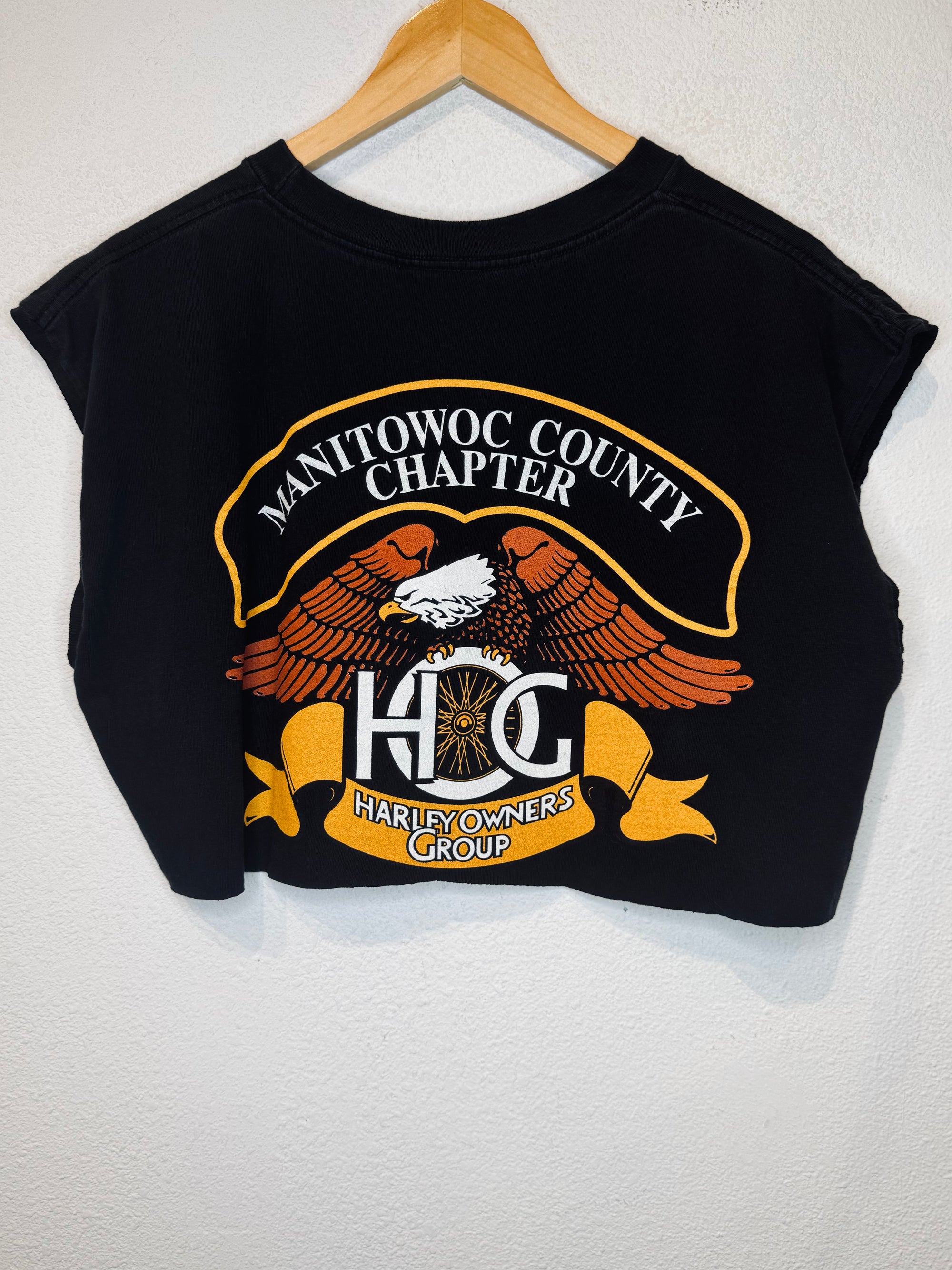 Manitowoc Harley Vintage Crop Tank