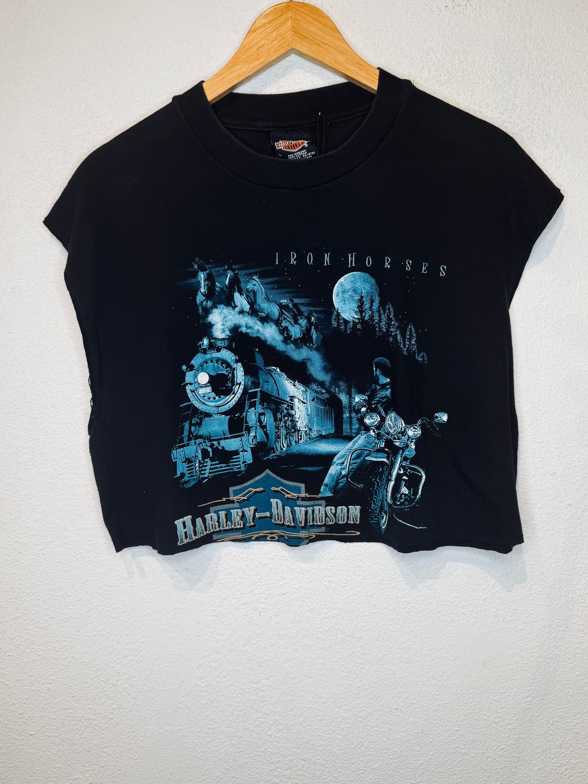 Blockers Harley Vintage Crop Tank