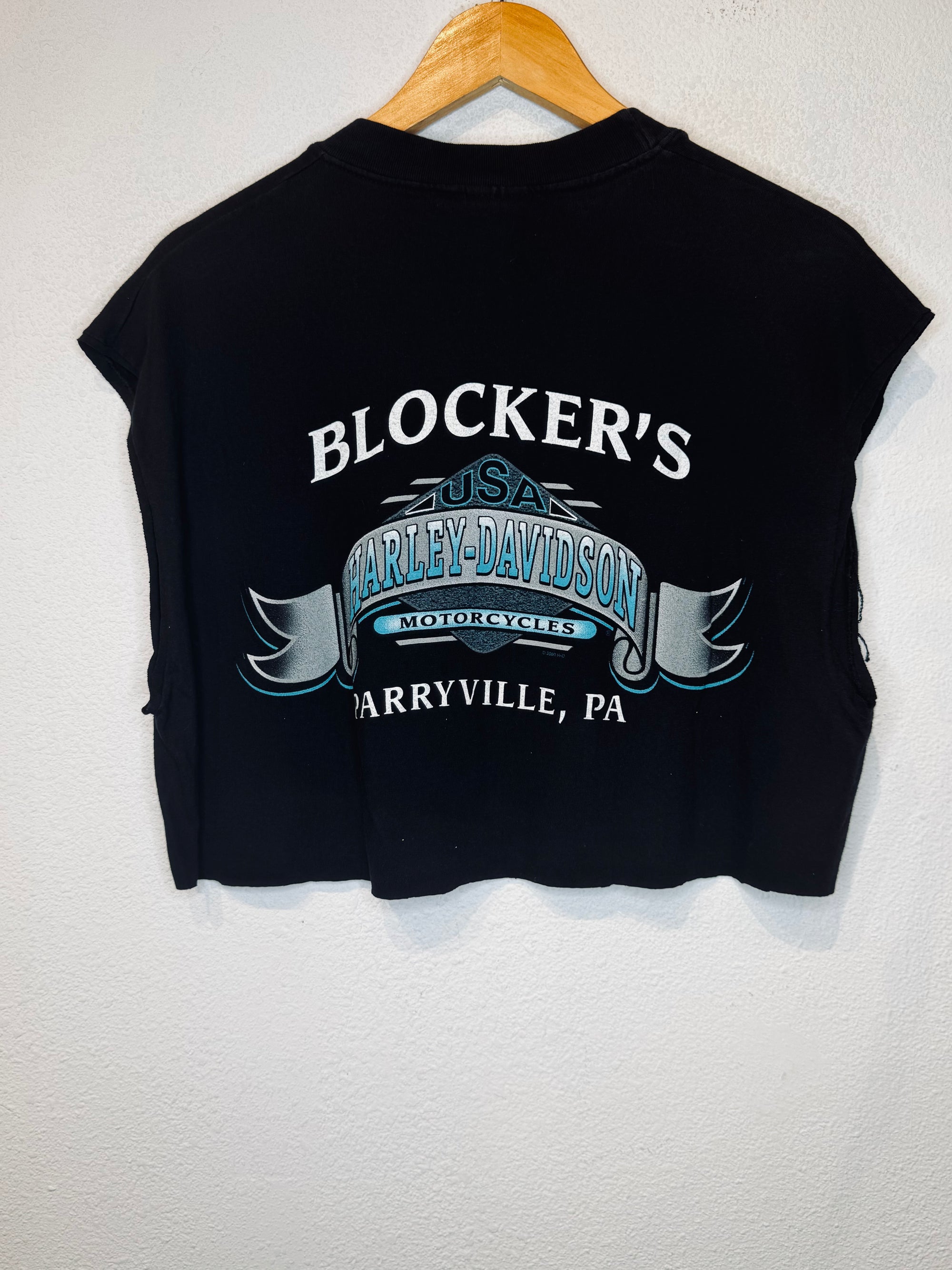 Blockers Harley Vintage Crop Tank