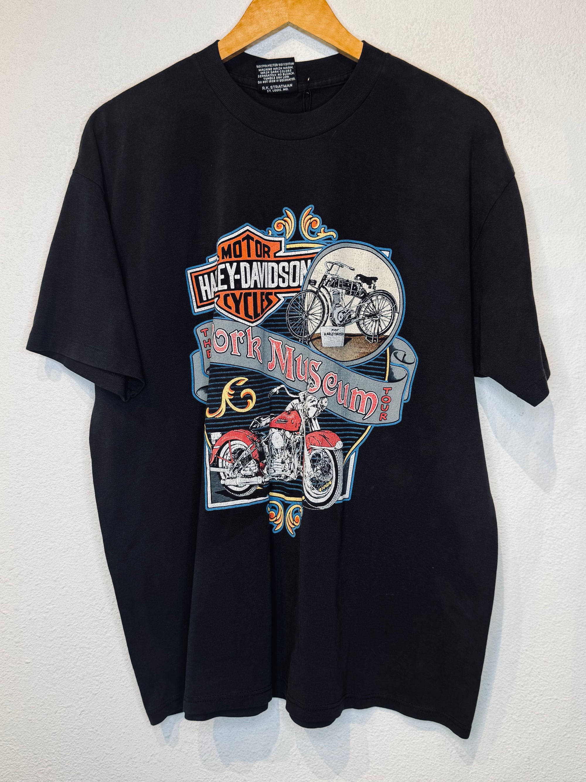 York Museum Harley Vintage Tee