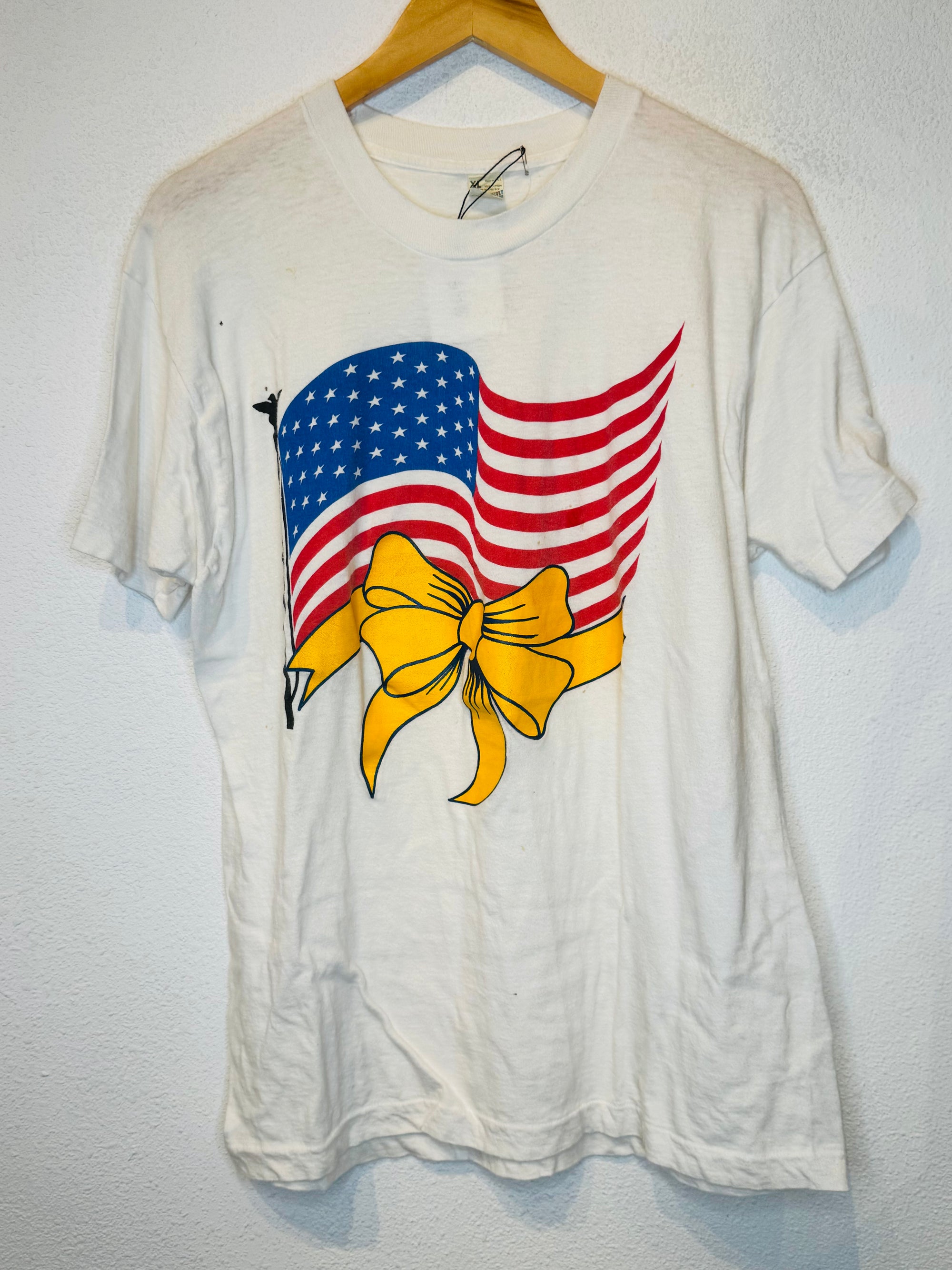 Flag Memorial Vintage Tee