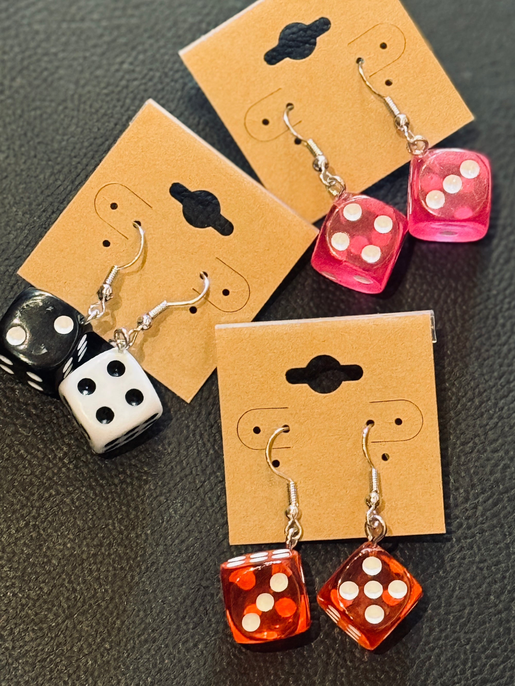 Dice Earrings