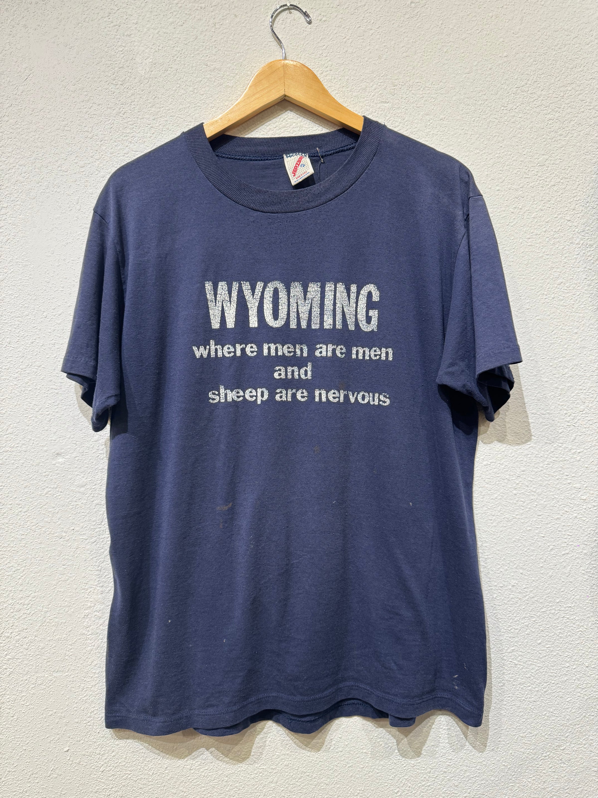 Wyoming Men Vintage Tee