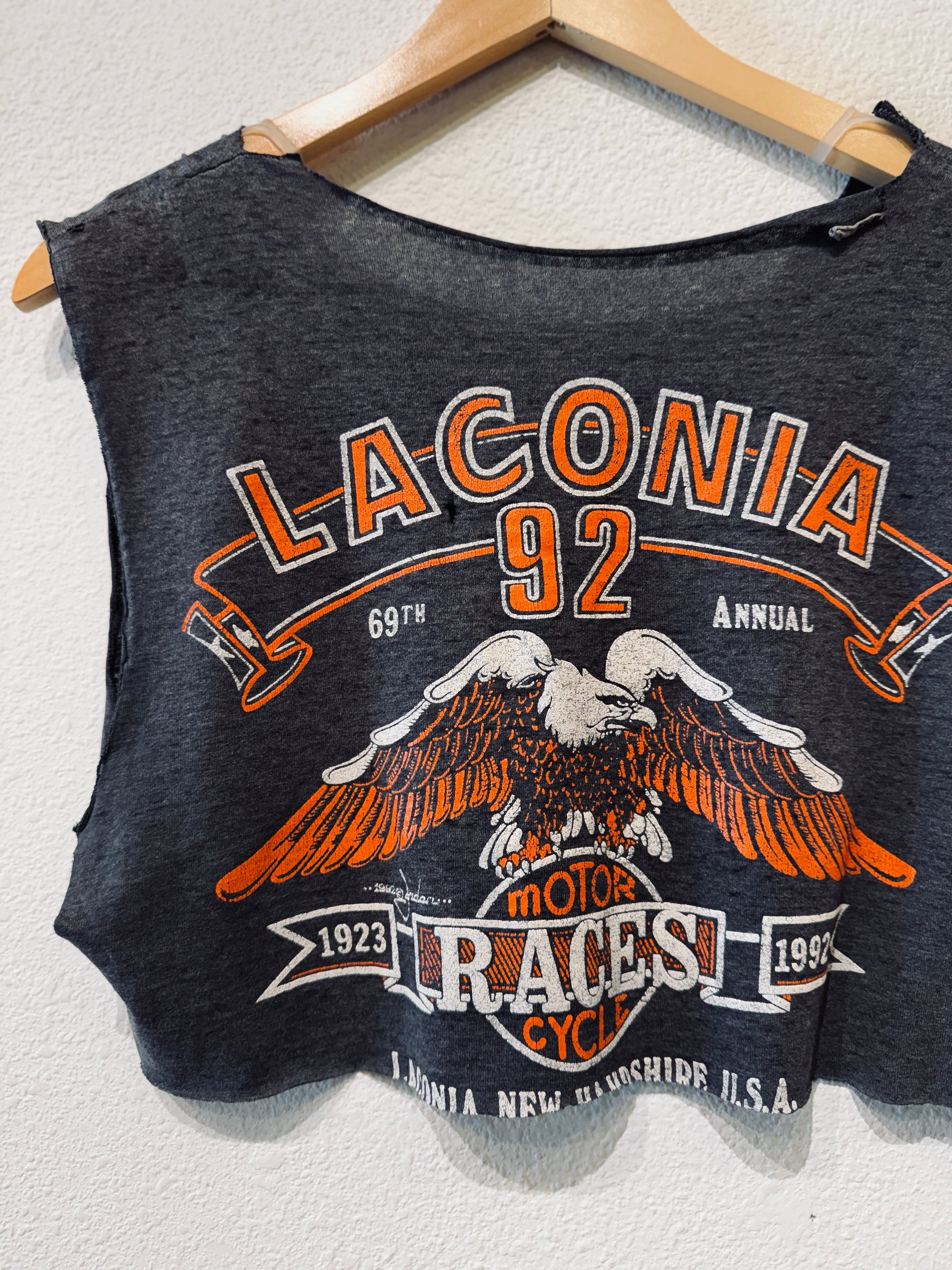 3D Emblem '91 Harley Vintage Crop Tank