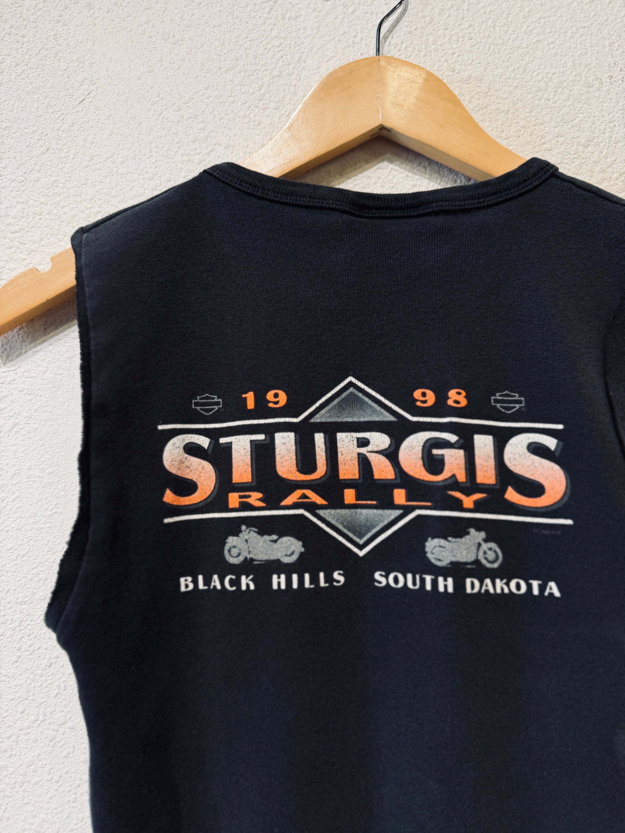 Sturgis '98 Harley Vintage Crop Tank