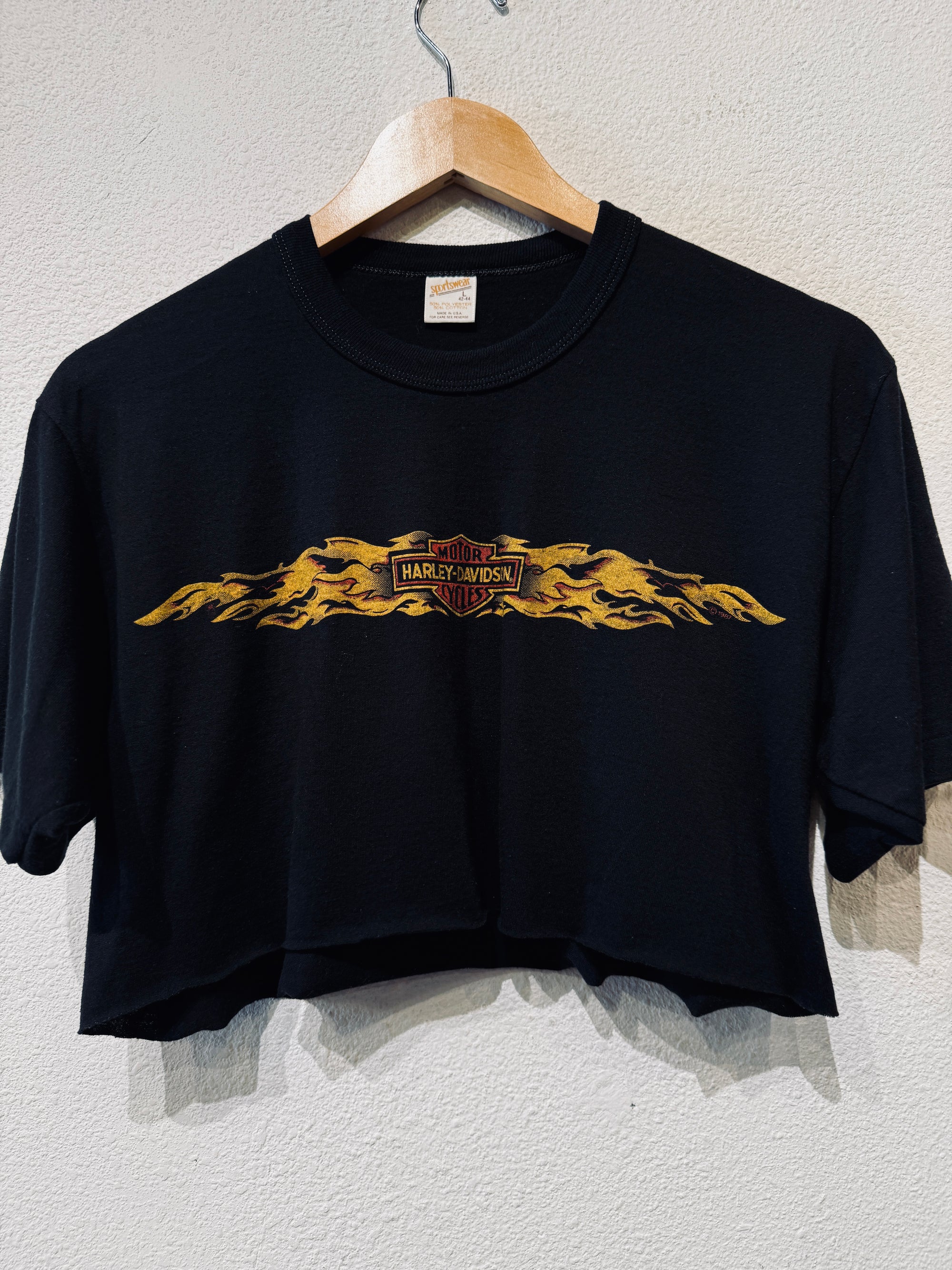 Chula Vista Harley Vintage Crop Tee