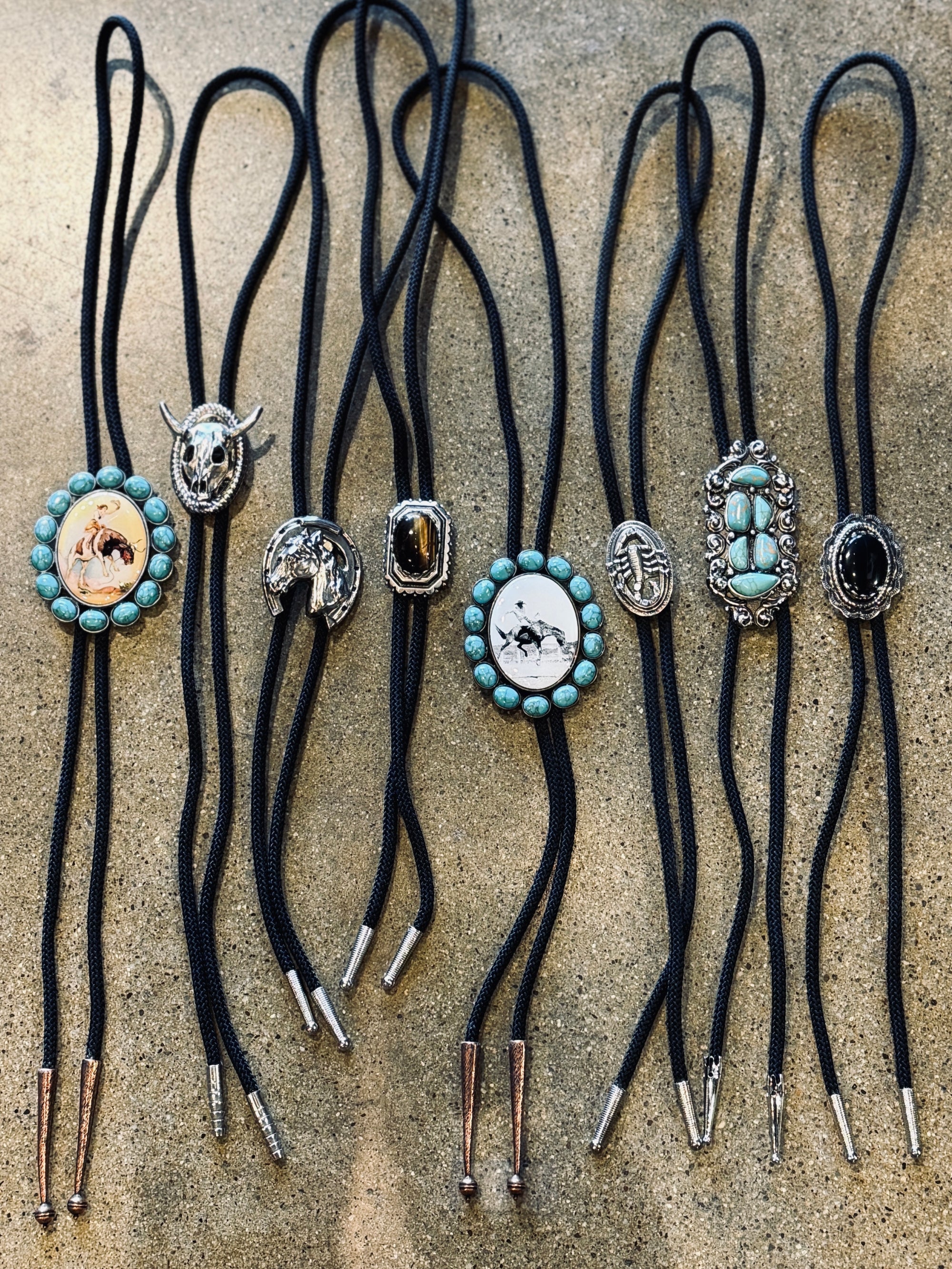 Cord Bolo Necklace