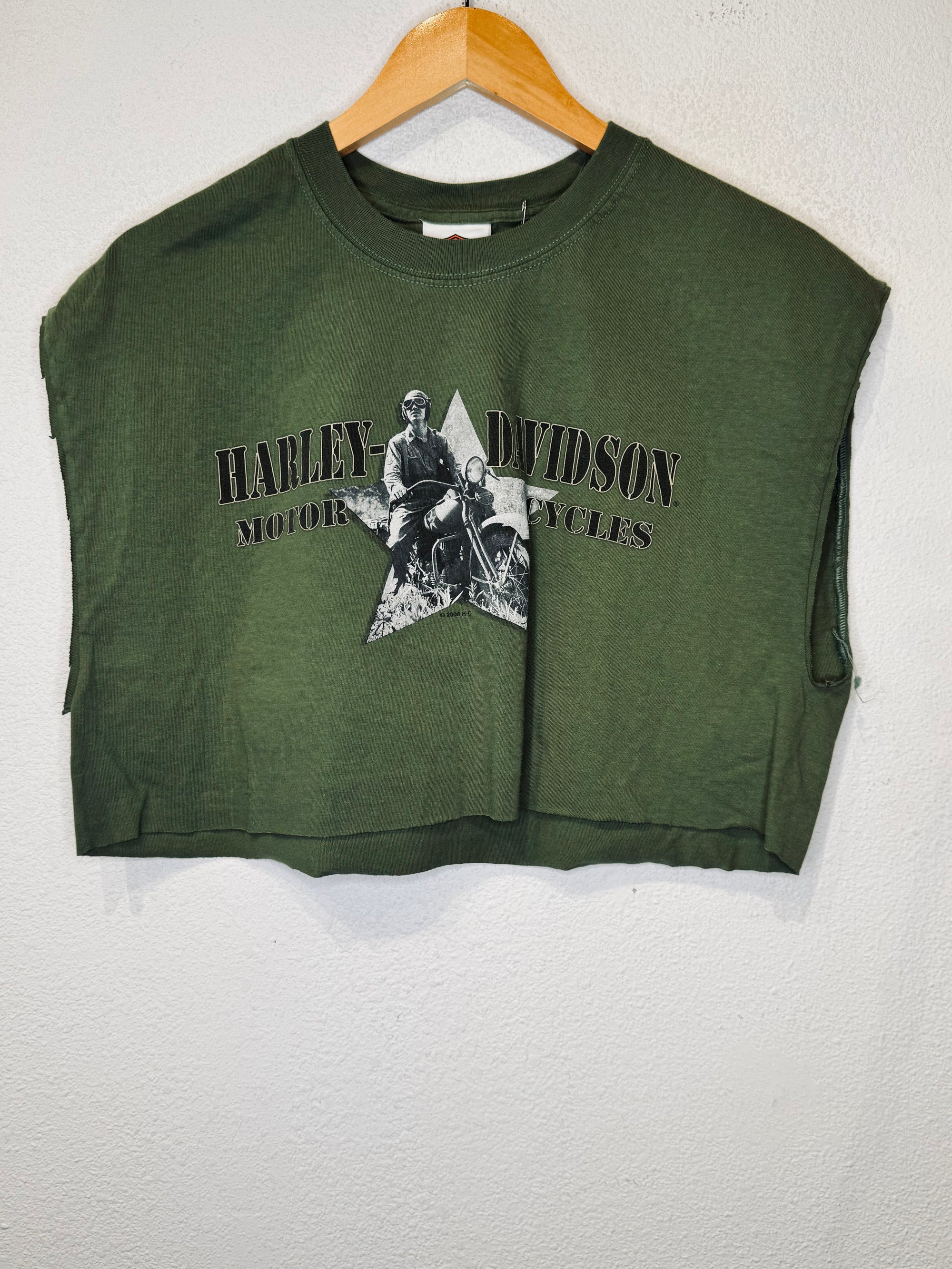 Glendale Harley Vintage Crop Tank