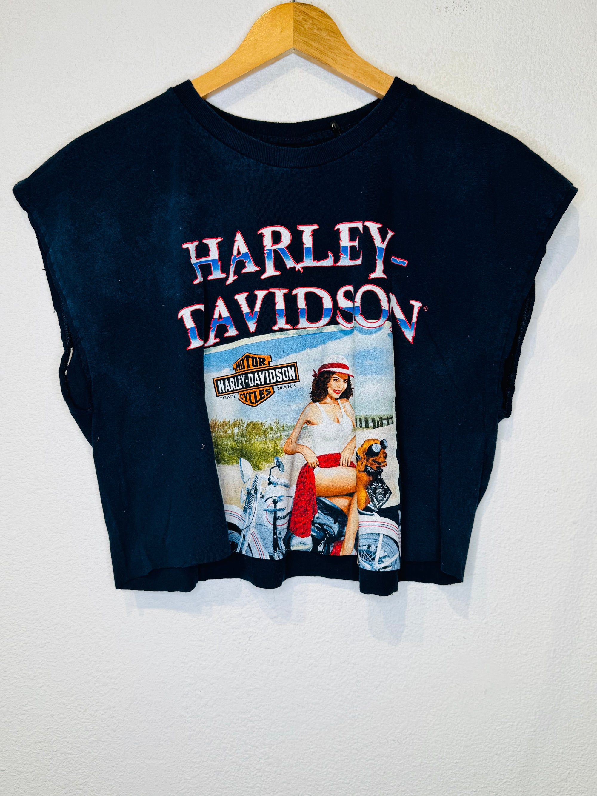 Loma Linda Harley Vintage Crop Tank