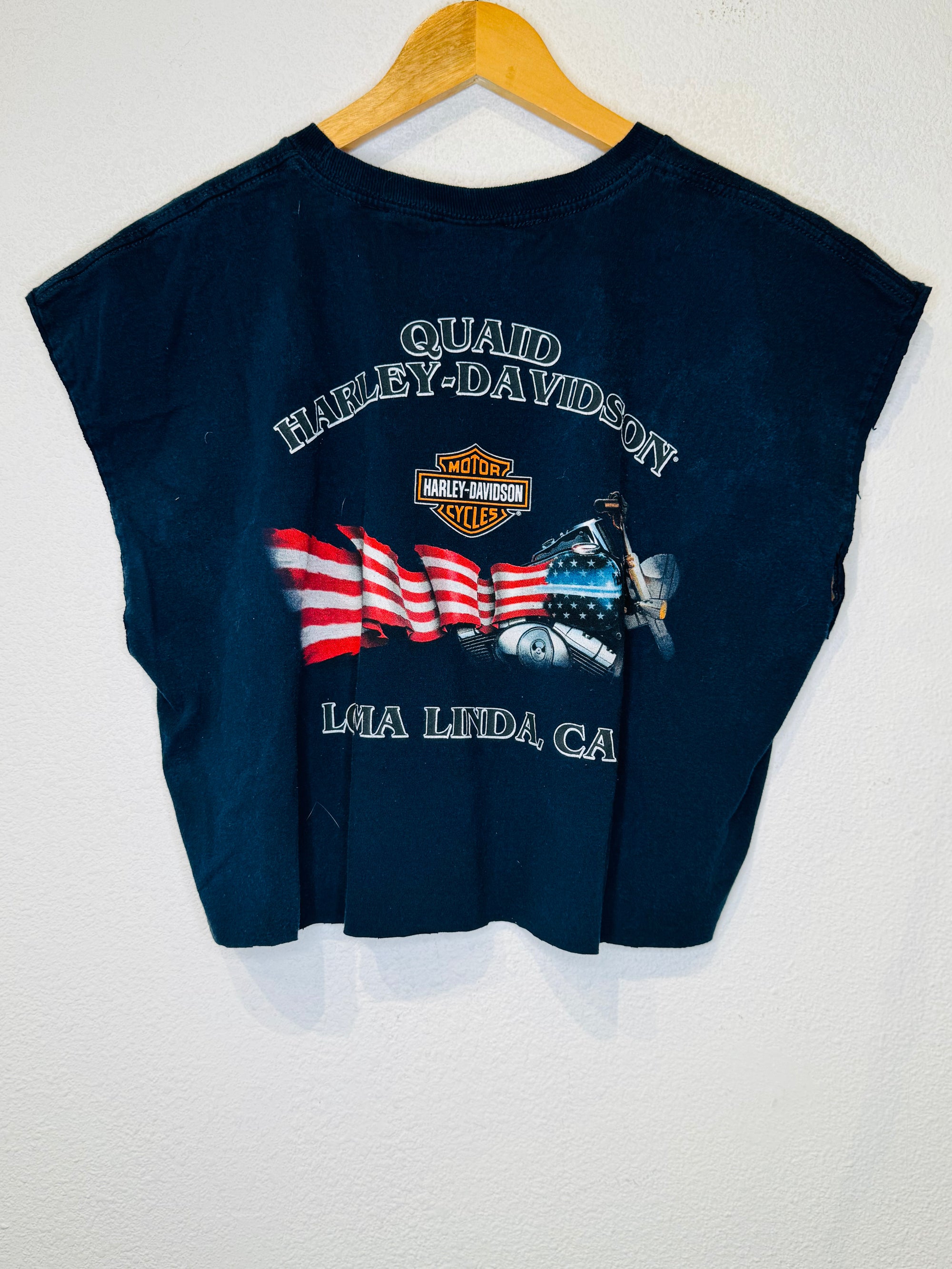 Loma Linda Harley Vintage Crop Tank