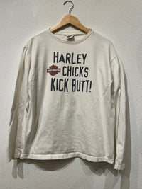 Harley Chicks Vintage Long Sleeve