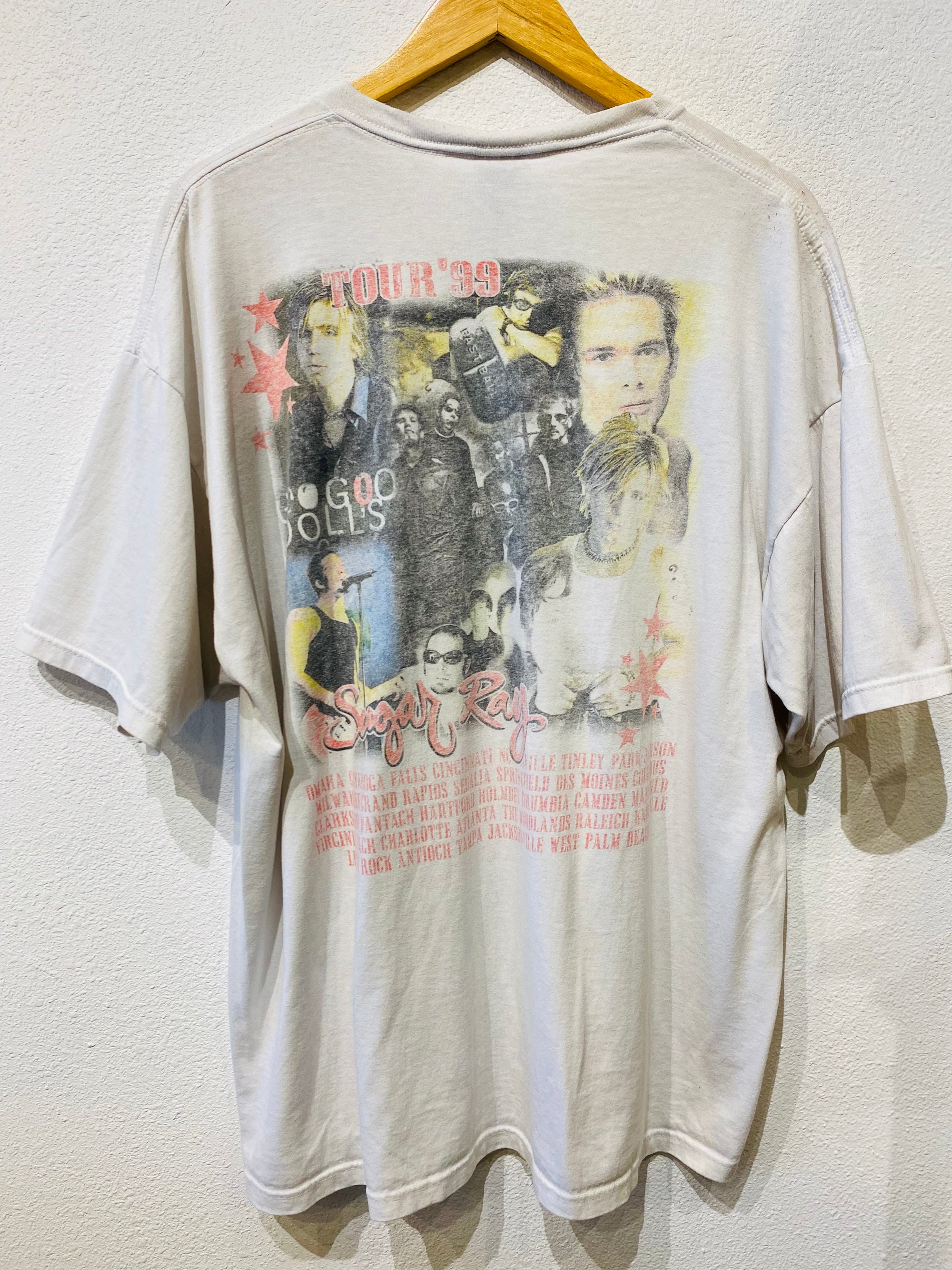 Goo Goo Dolls Sugar Ray '99 Vintage Tee