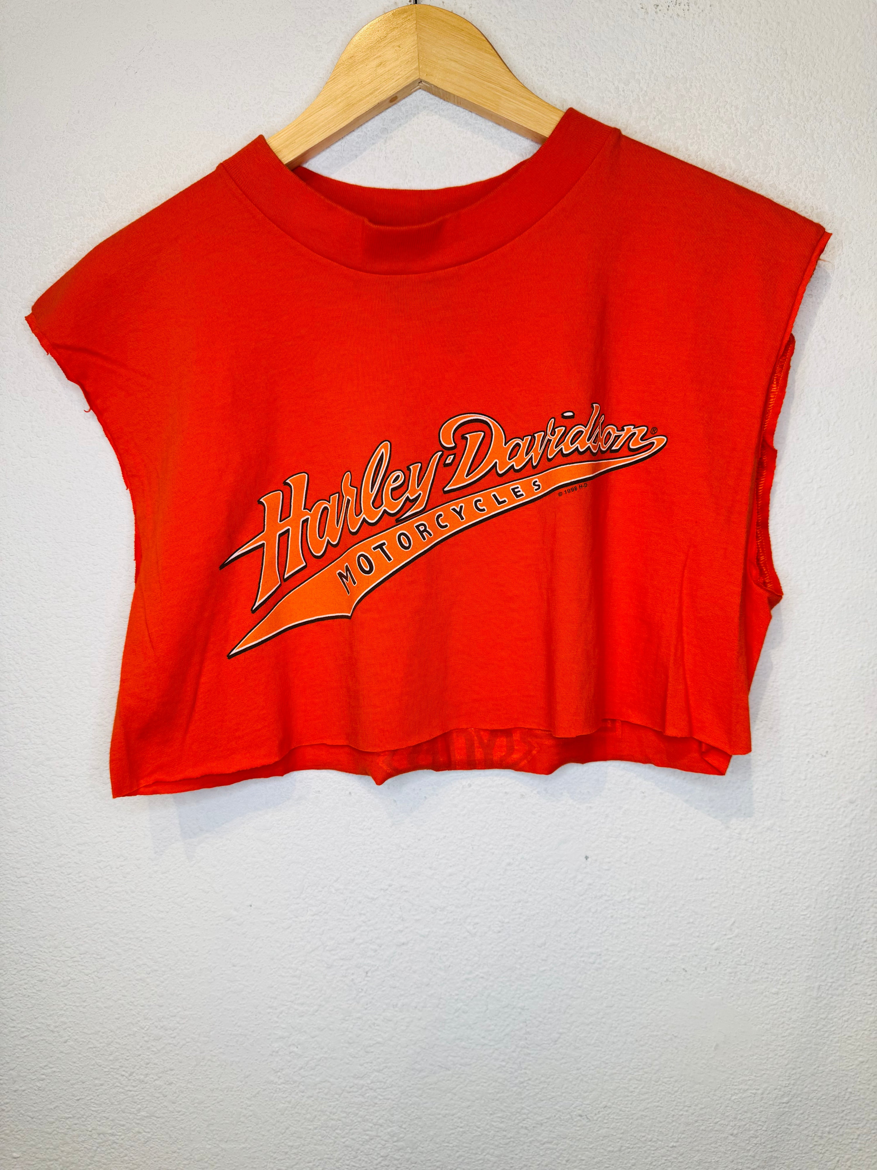 Walker Harley Vintage Crop Tank