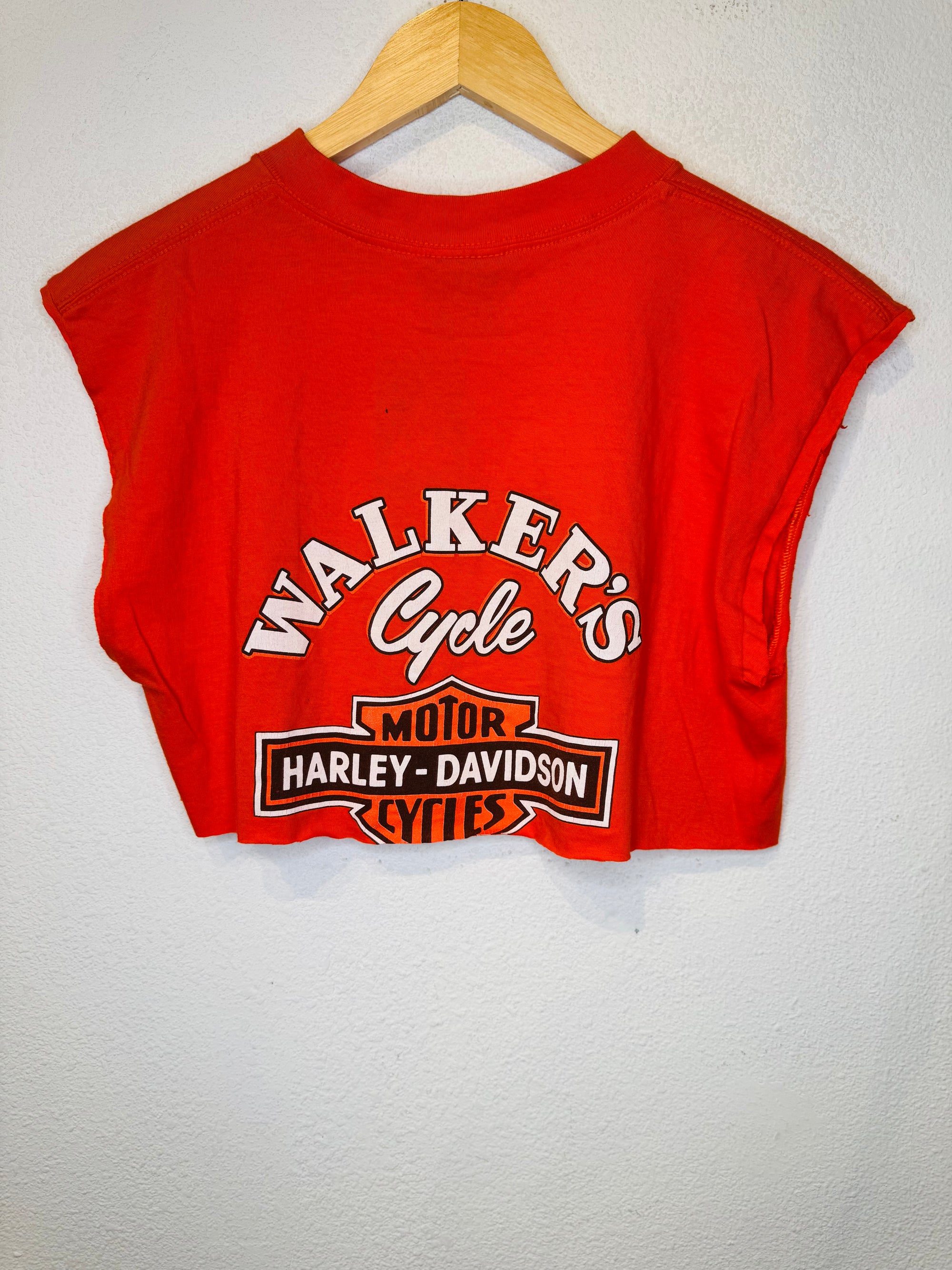 Walker Harley Vintage Crop Tank