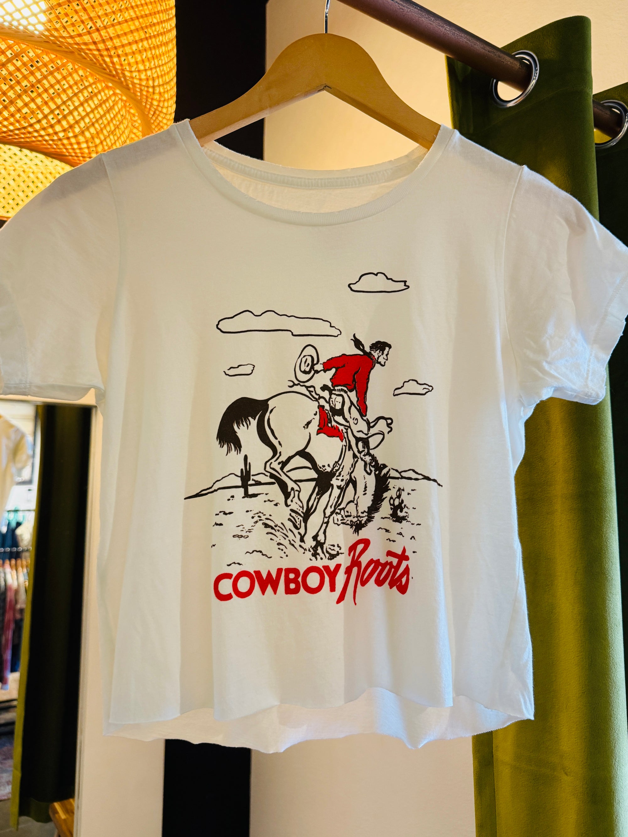 Cowboy Roots Crop Tee