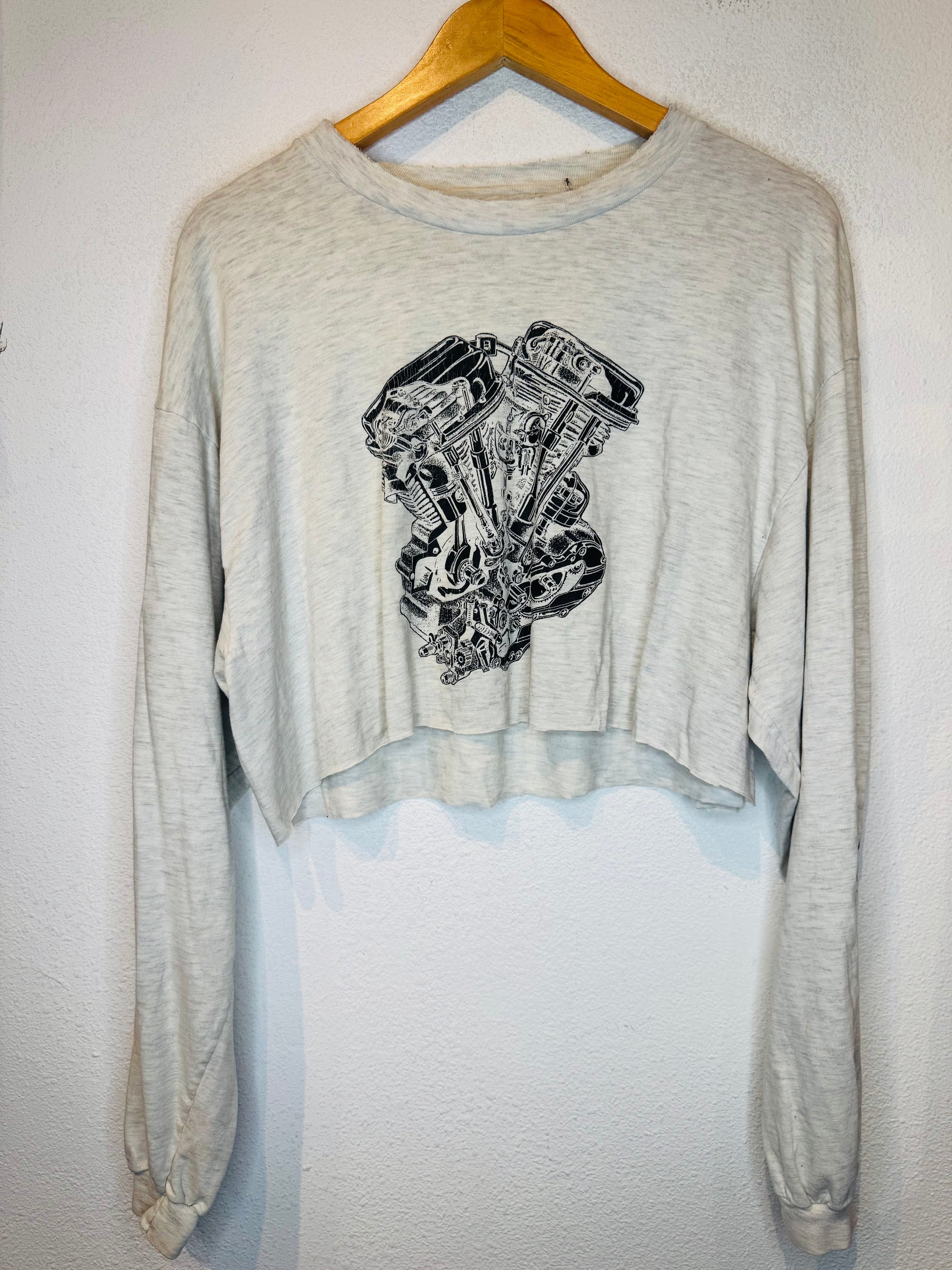 Speed Shop Vintage Crop Long Sleeve