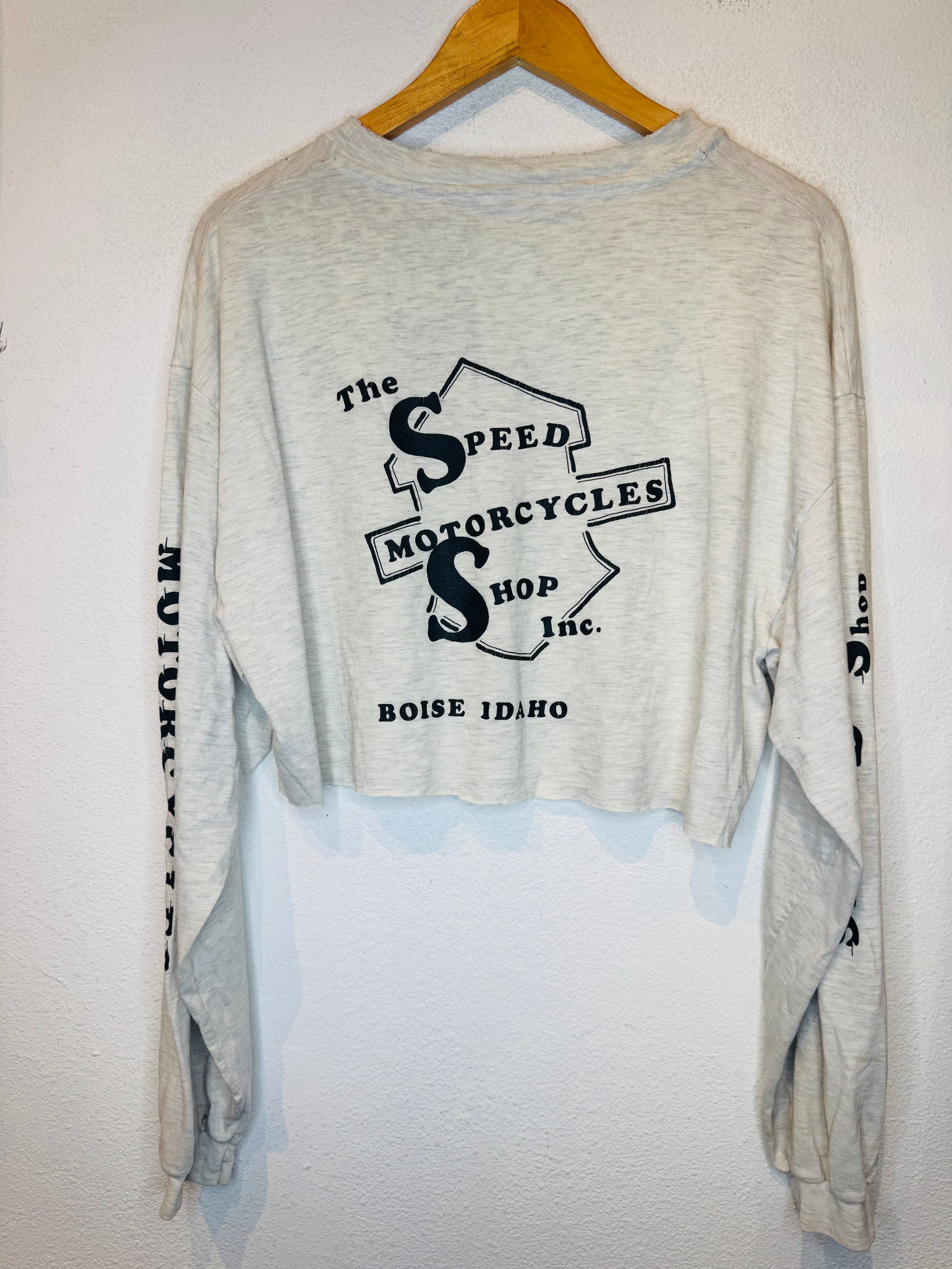 Speed Shop Vintage Crop Long Sleeve