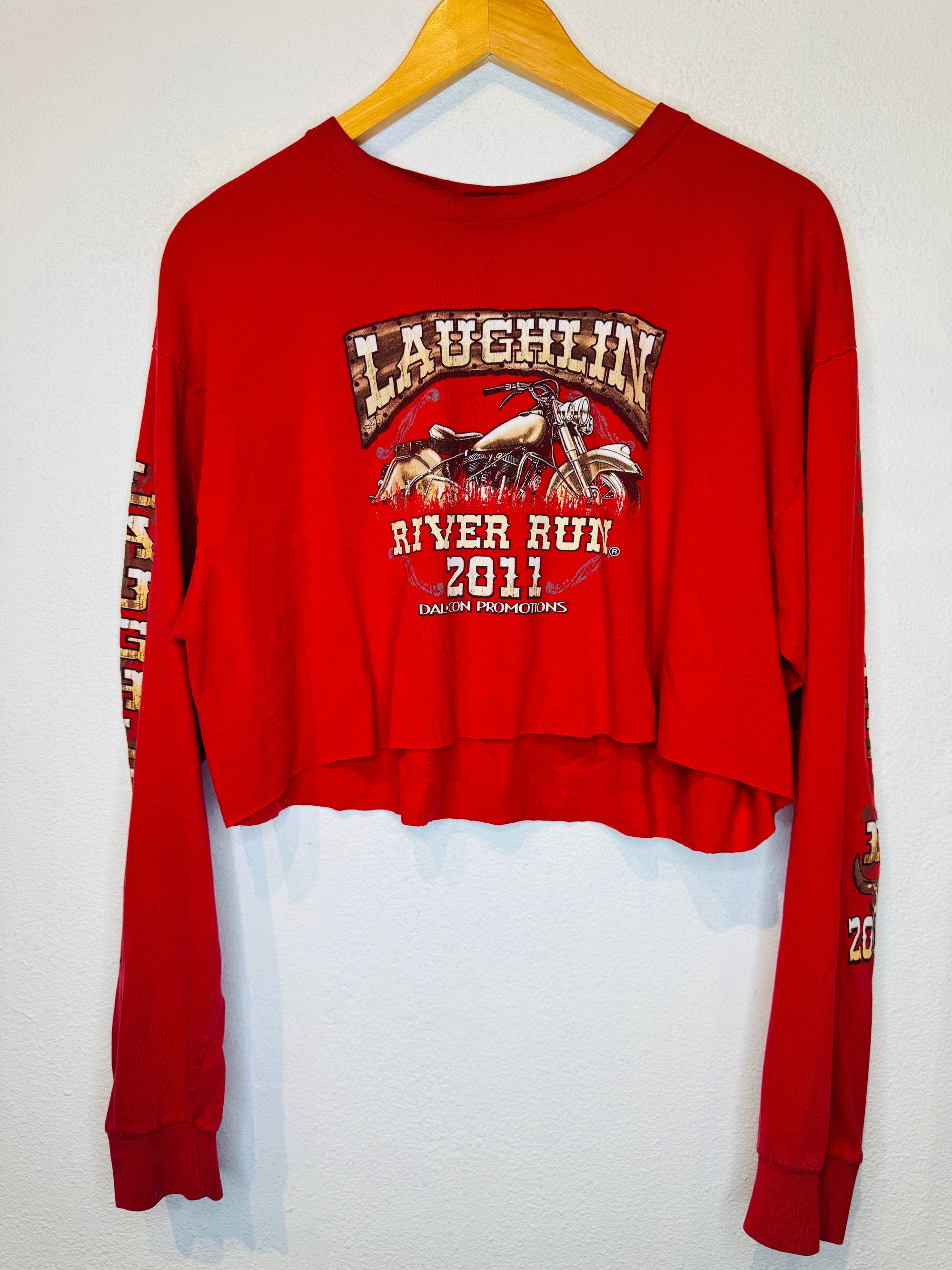 Laughlin River Run Vintage Crop Long Sleeve