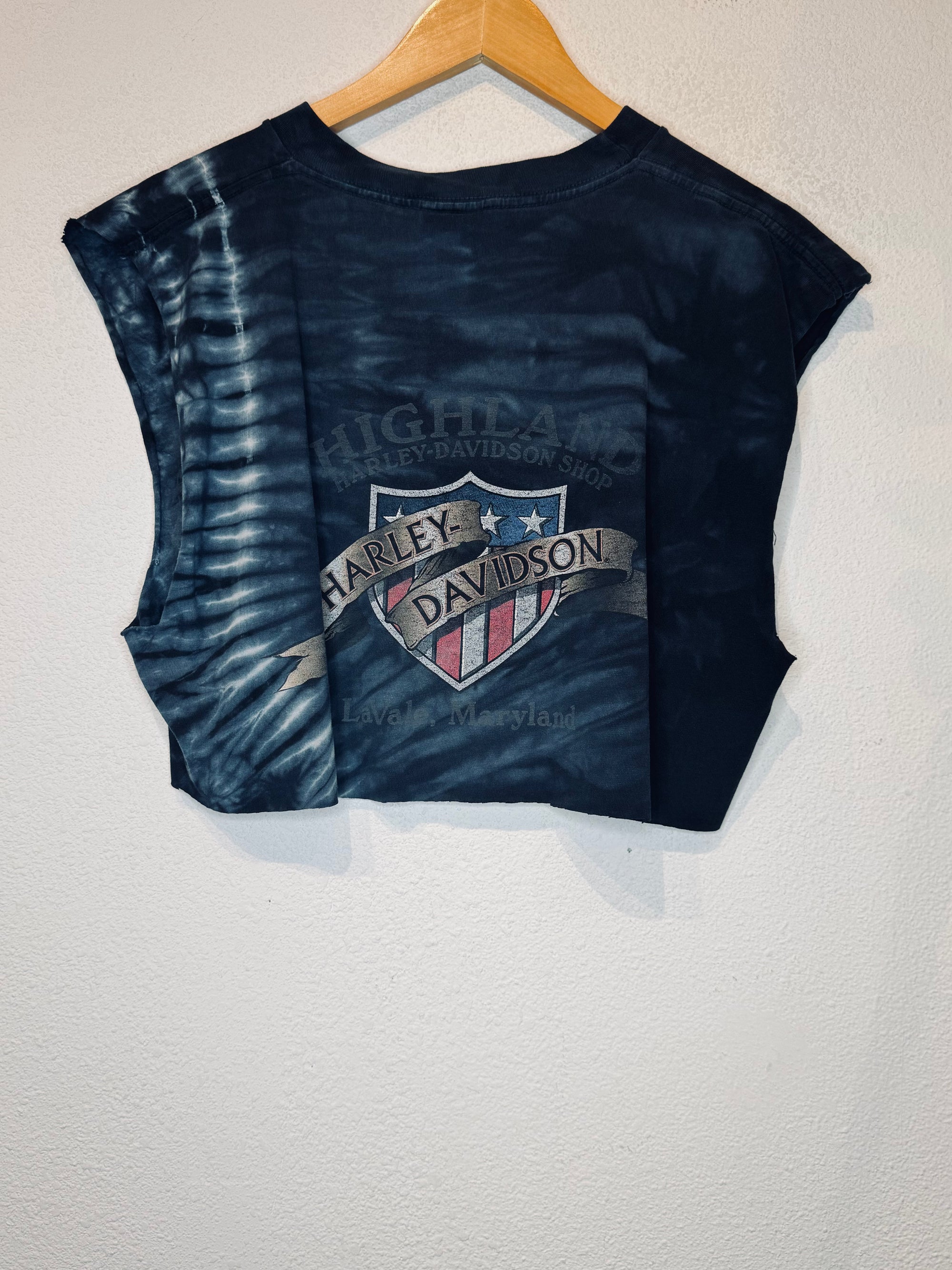 Highland Harley Vintage Crop Tank