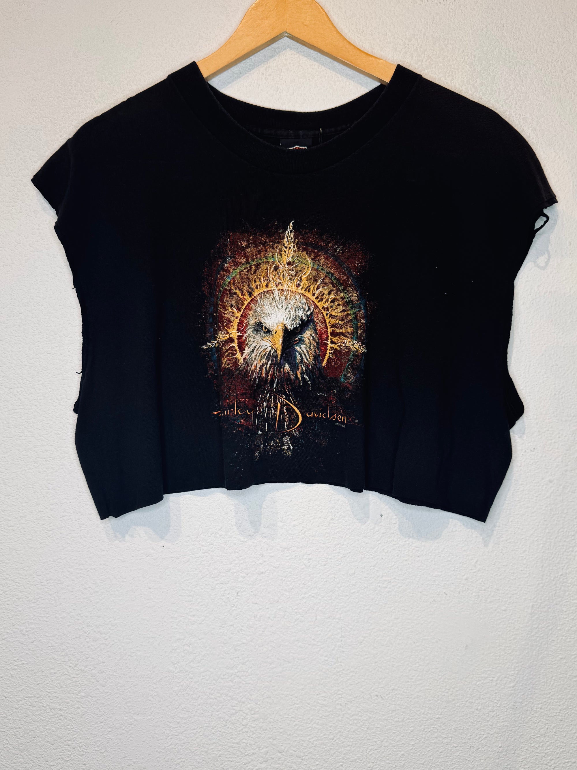Super Bikes Harley Vintage Crop Tank