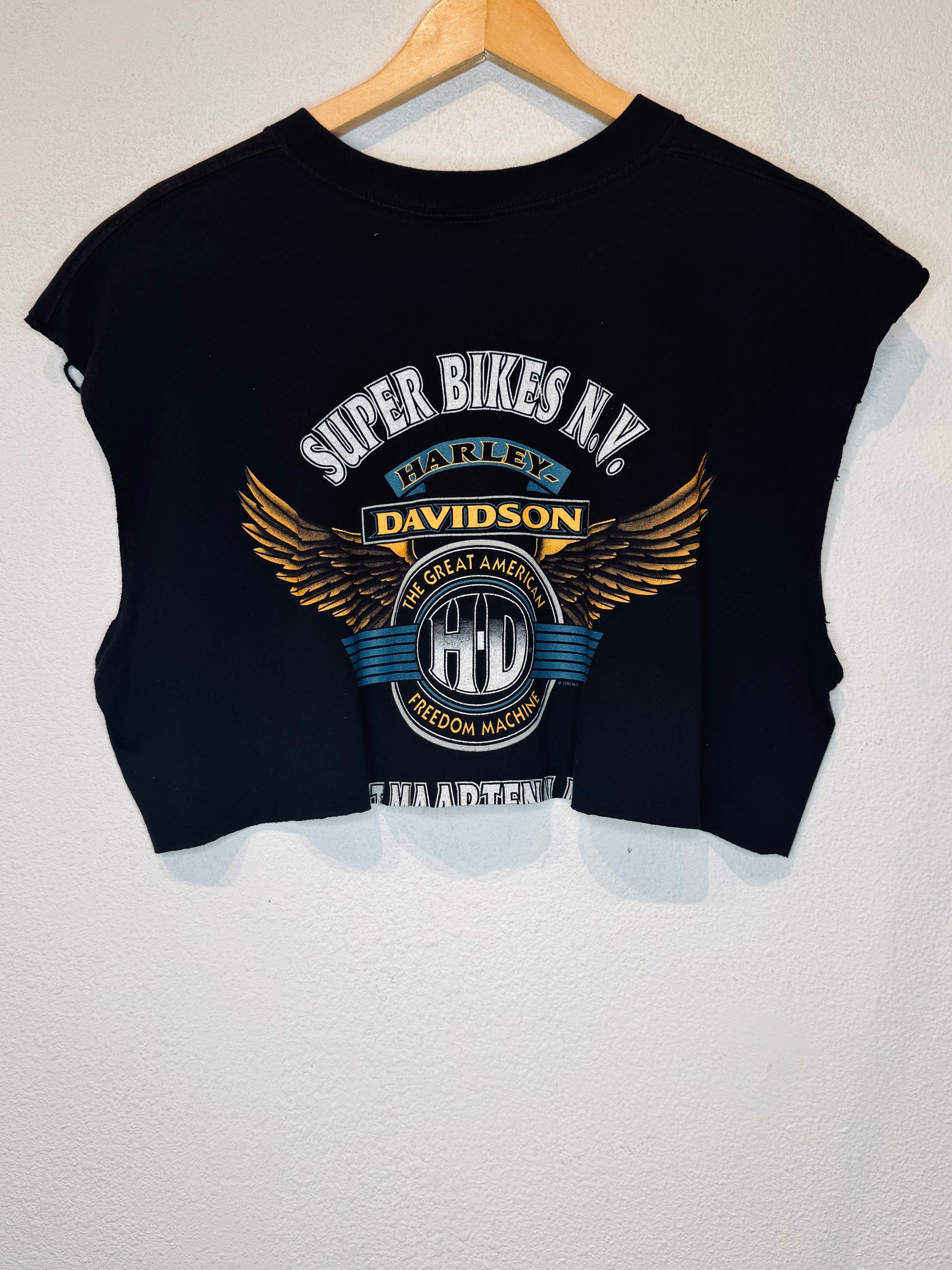 Super Bikes Harley Vintage Crop Tank