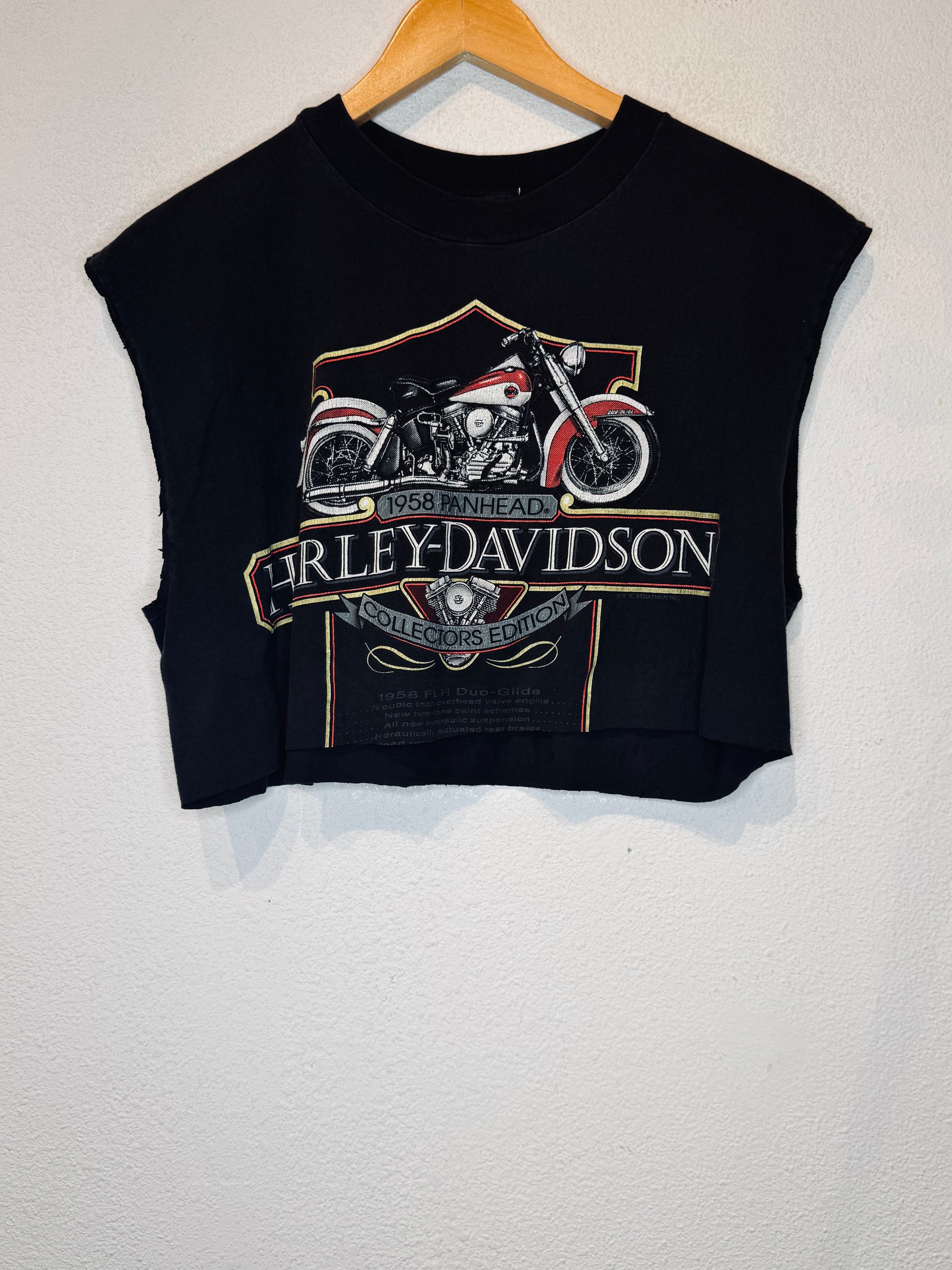 Panhead Harley Vintage Crop Tank