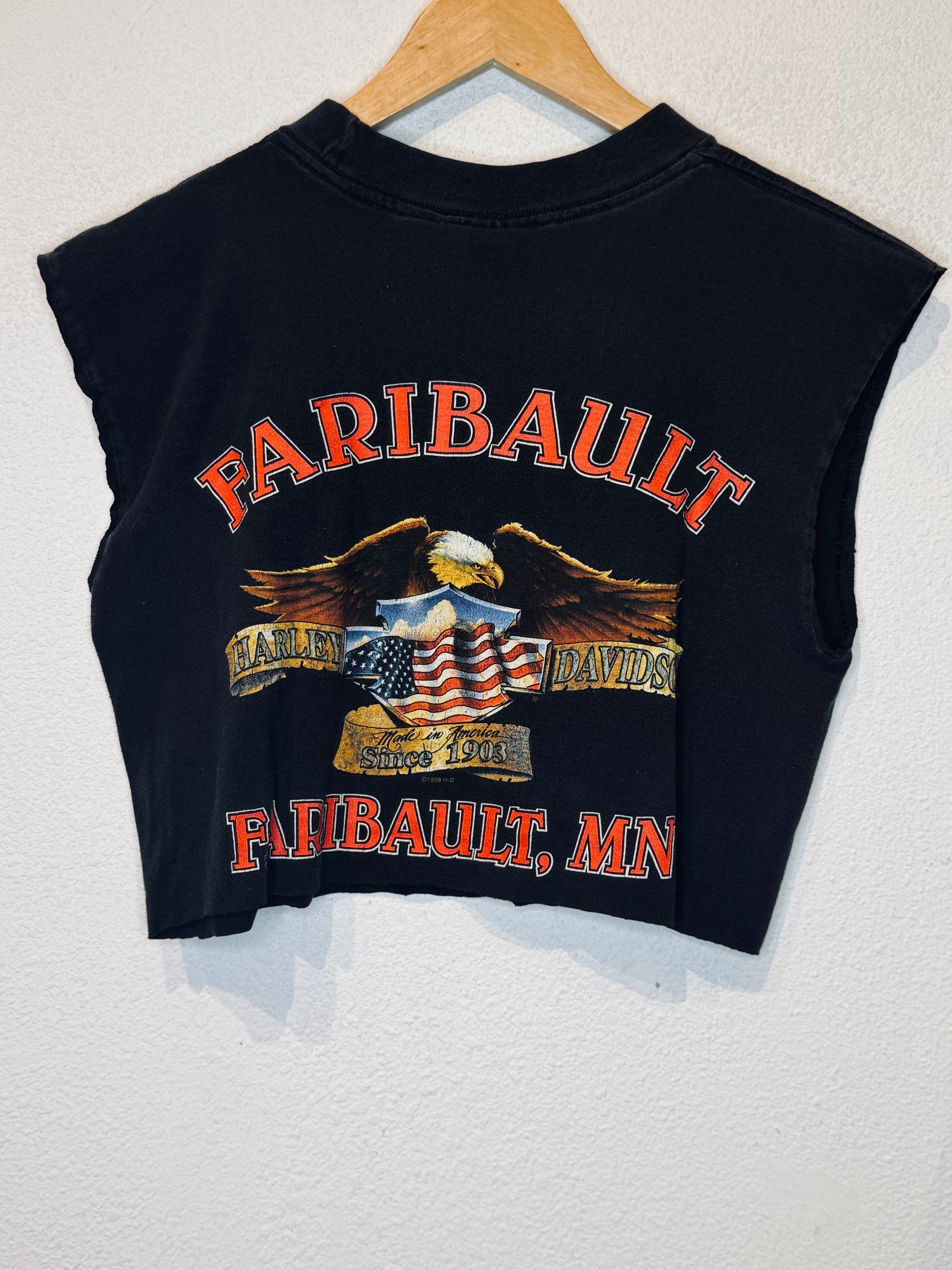 Another Legend Harley Vintage Crop Tank