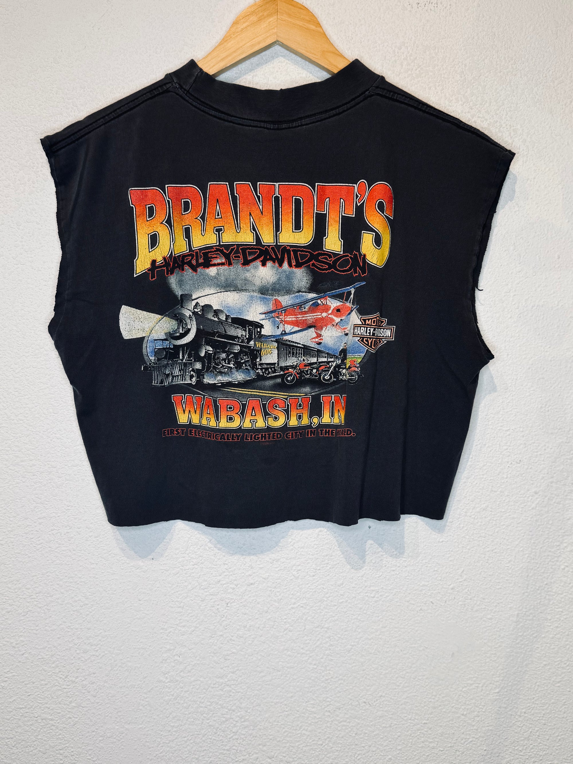 Brandts Harley Vintage Crop Tank