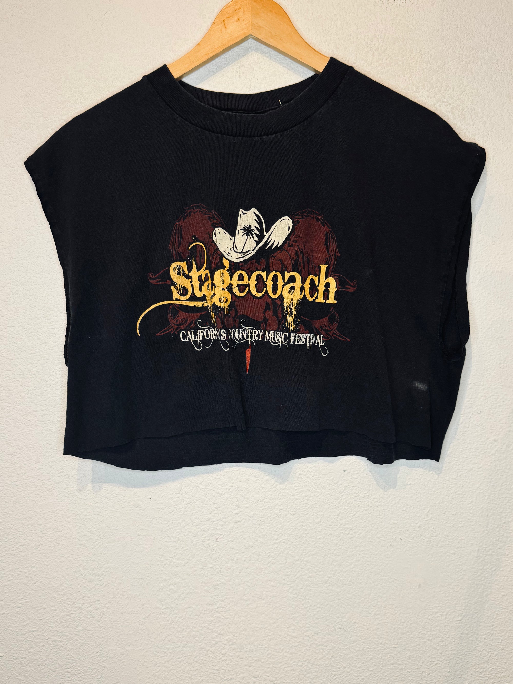 Stagecoach Vintage Crop Tank