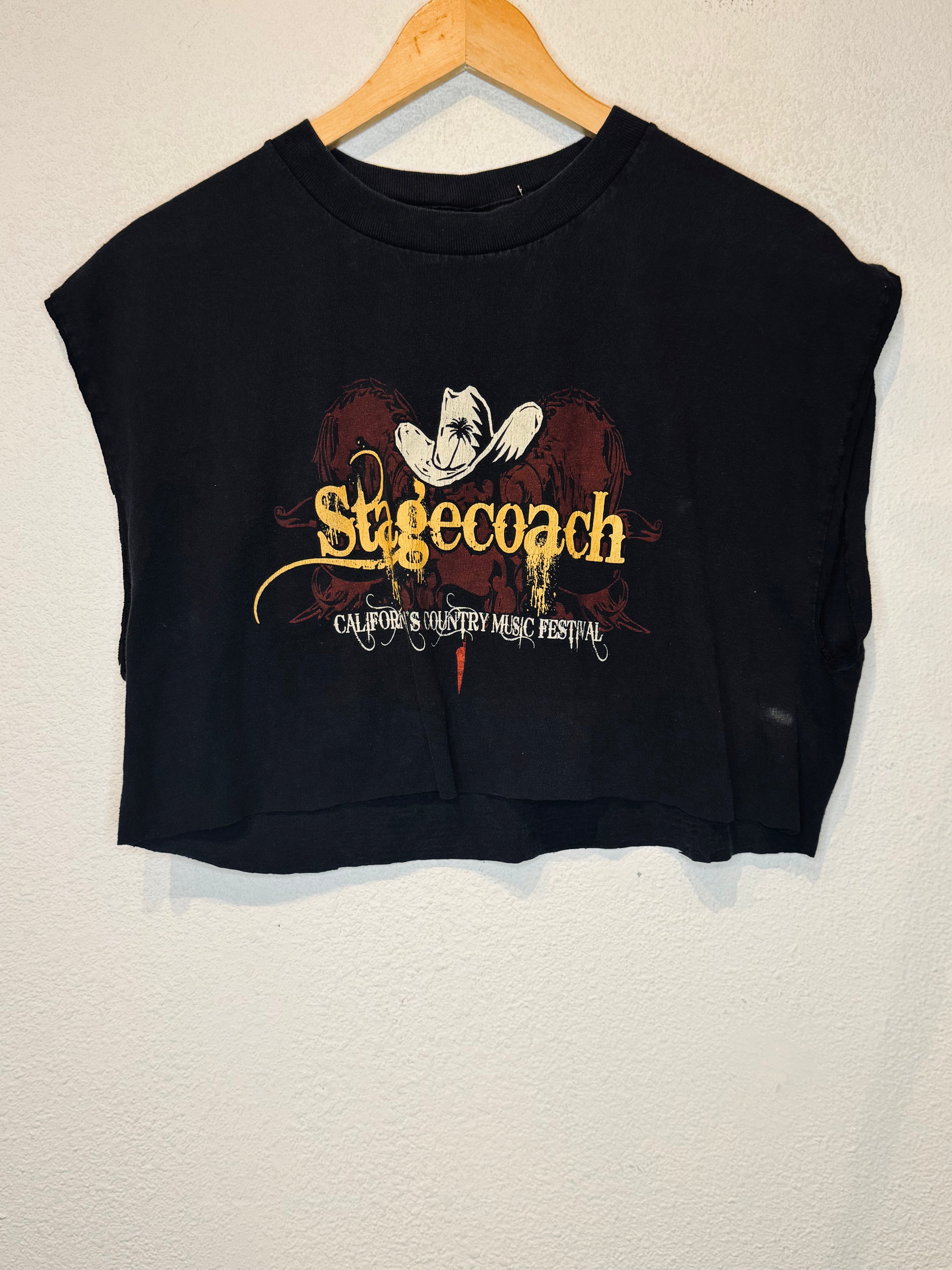 Stagecoach Vintage Crop Tank
