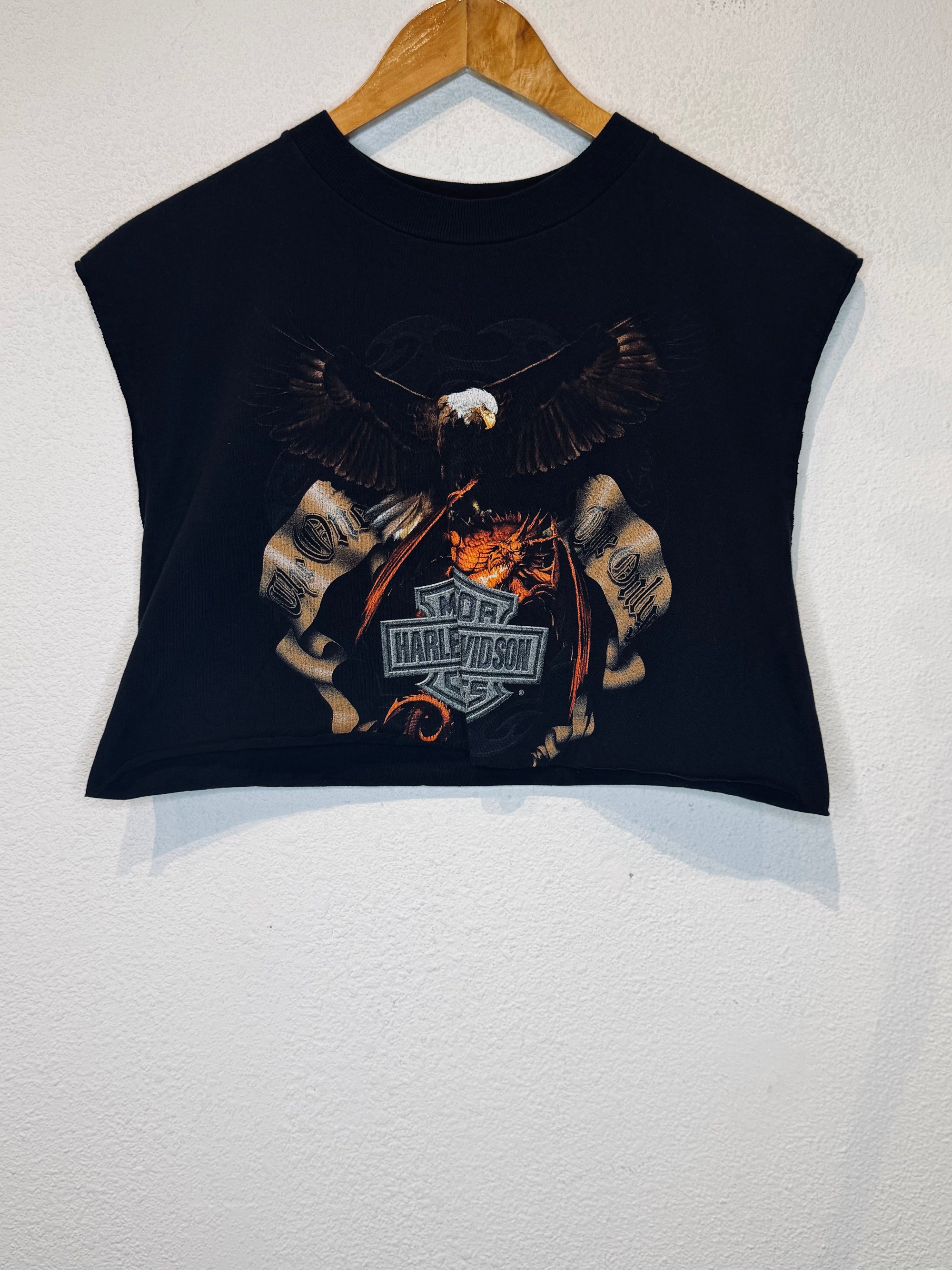 Indiana Harley Vintage Crop Tank